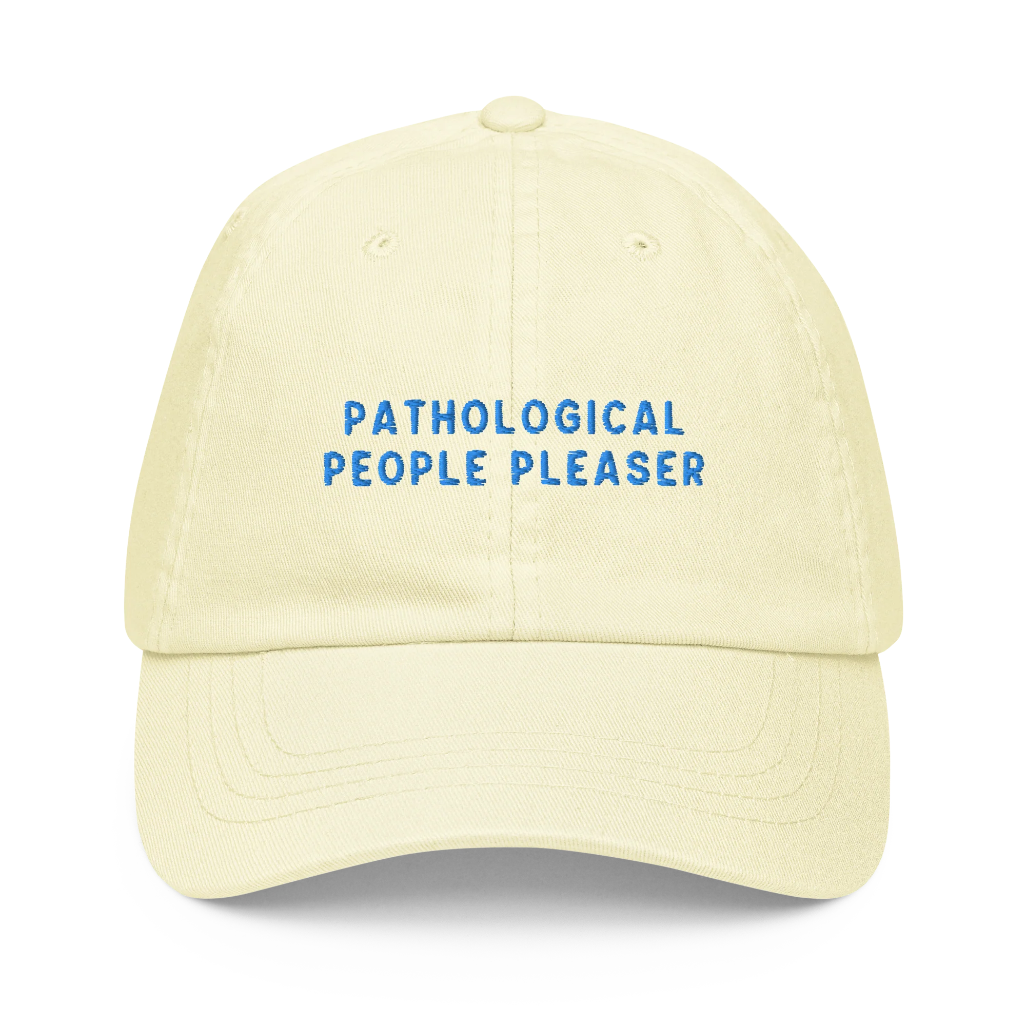 Pathological People Pleaser Embroidered Pastel Baseball Cap - Image 6