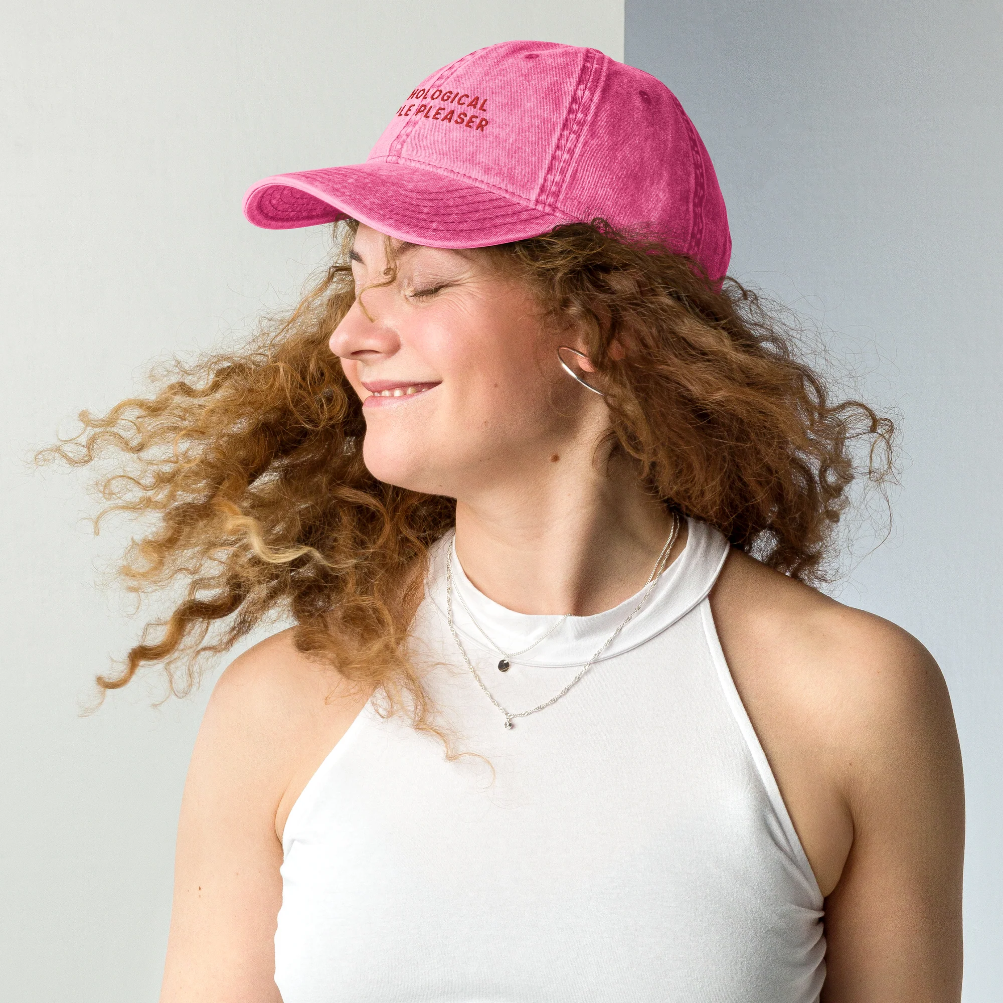 Pathological People Pleaser Embroidered Vintage Cap - Image 11