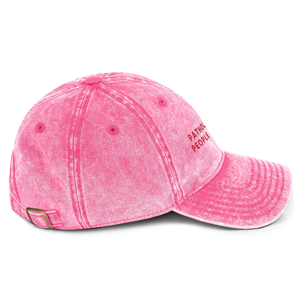 Pathological People Pleaser Embroidered Vintage Cap - Image 3