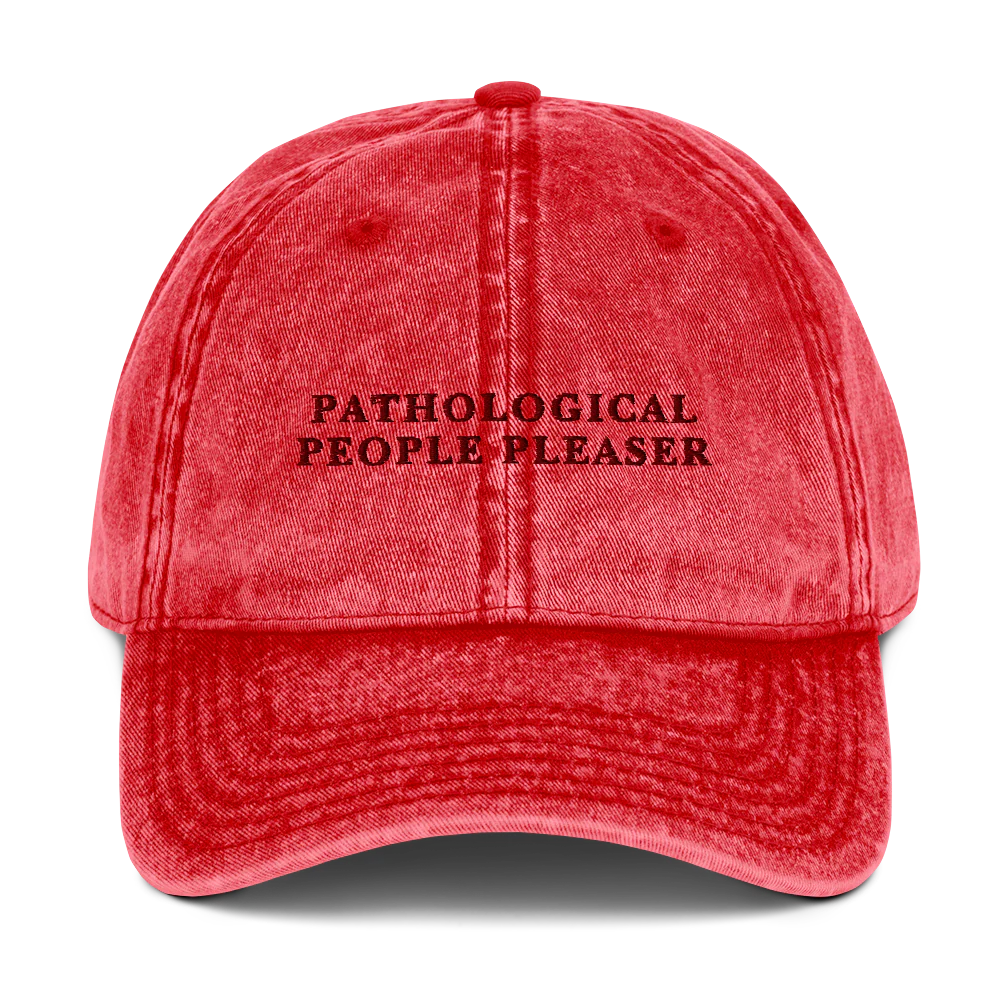 Pathological People Pleaser Embroidered Vintage Cap - Image 7