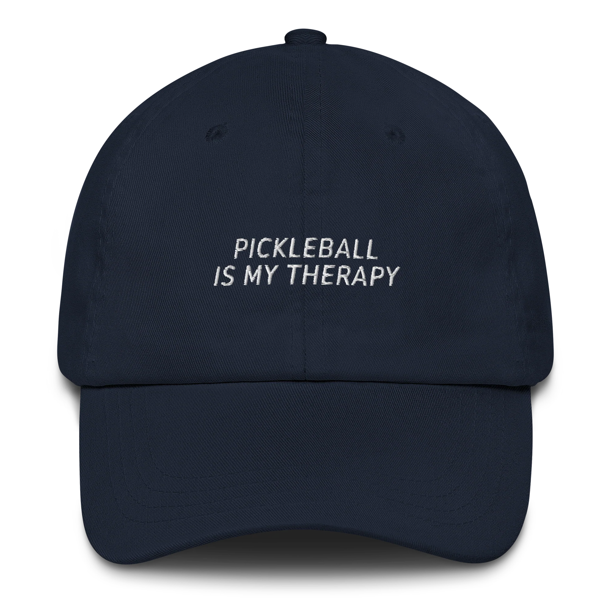 Pickleball is My Therapy Embroidered Cap - Image 7