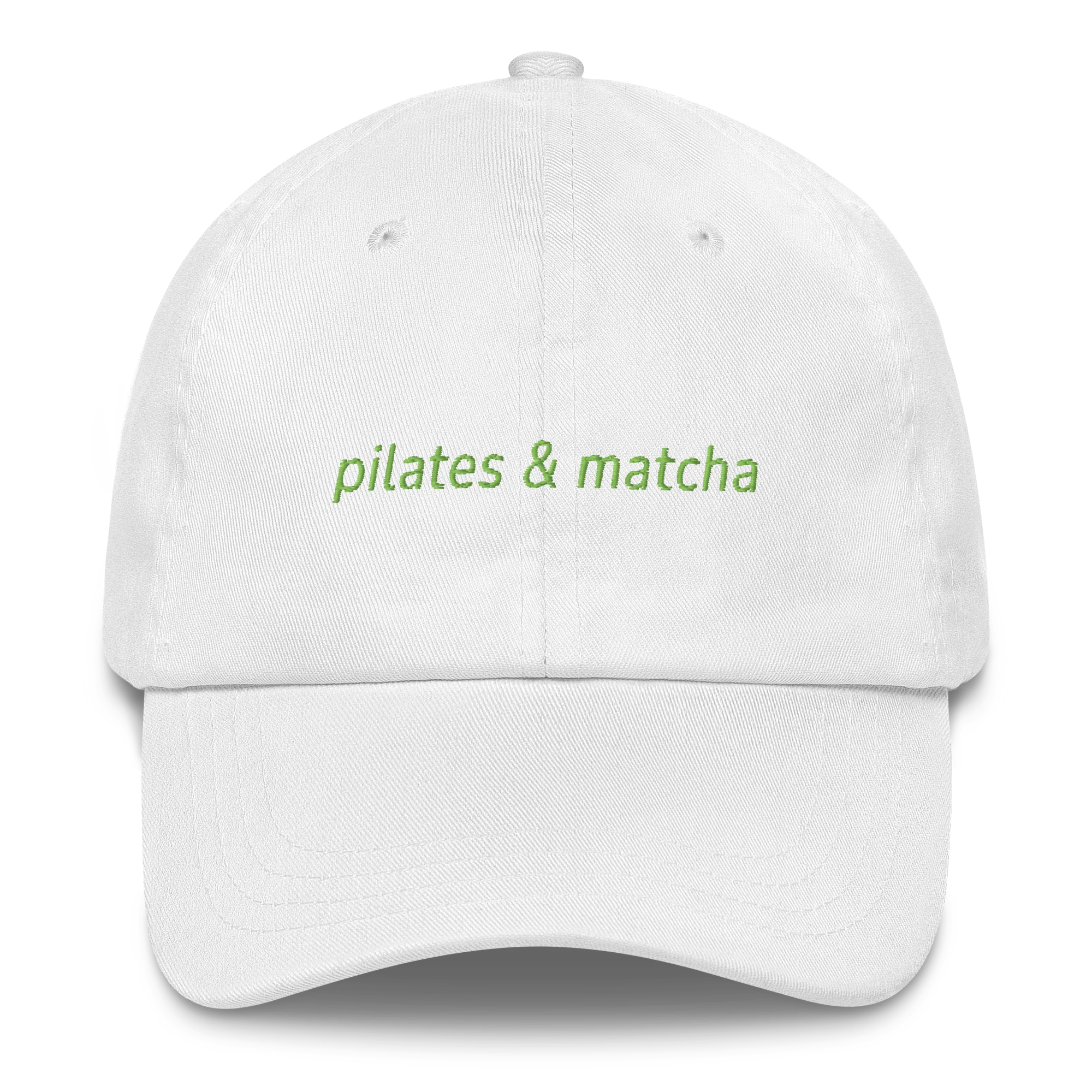 Pilates & Matcha Embroidered Cap - Image 8