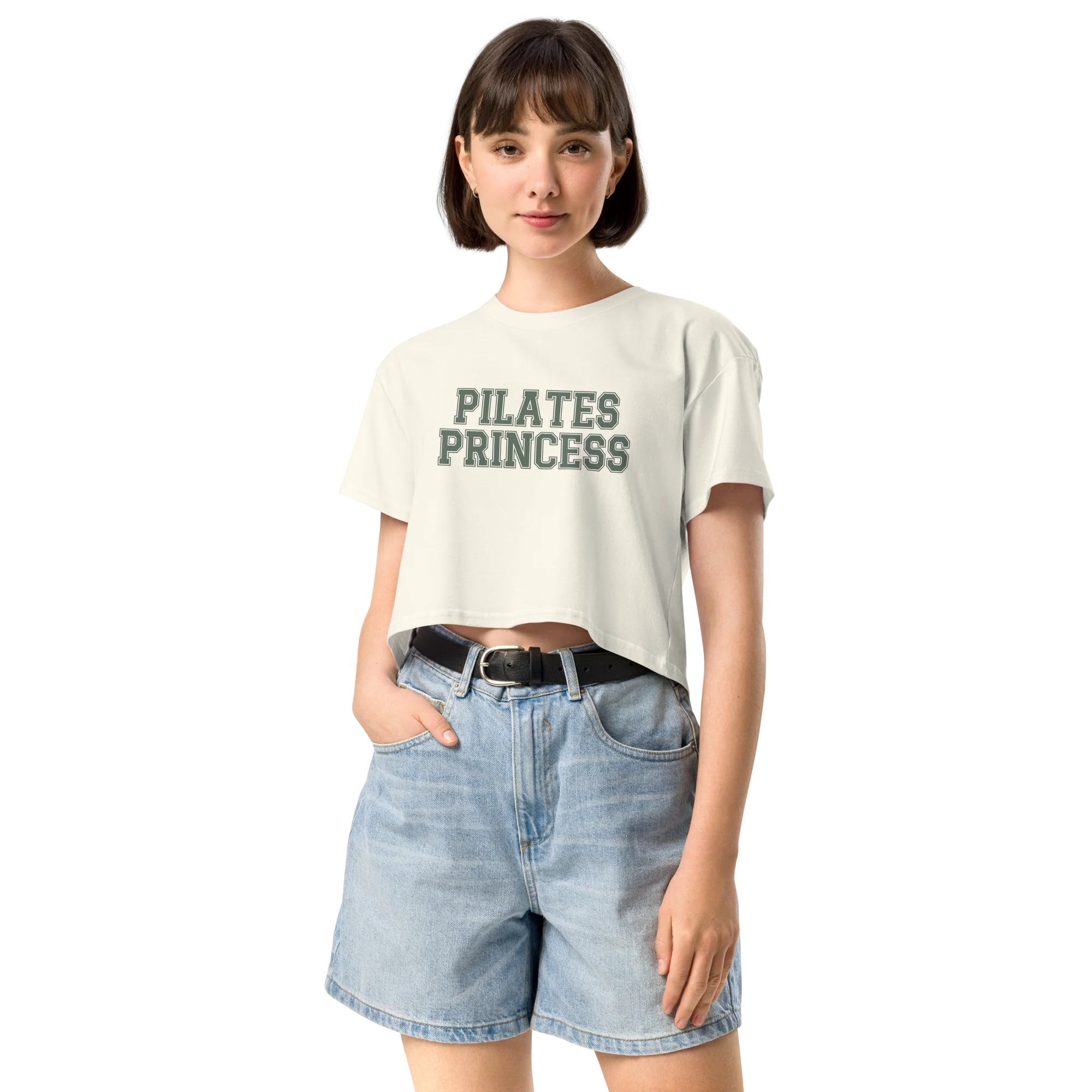 Pilates Princess Crop Tee - Image 2
