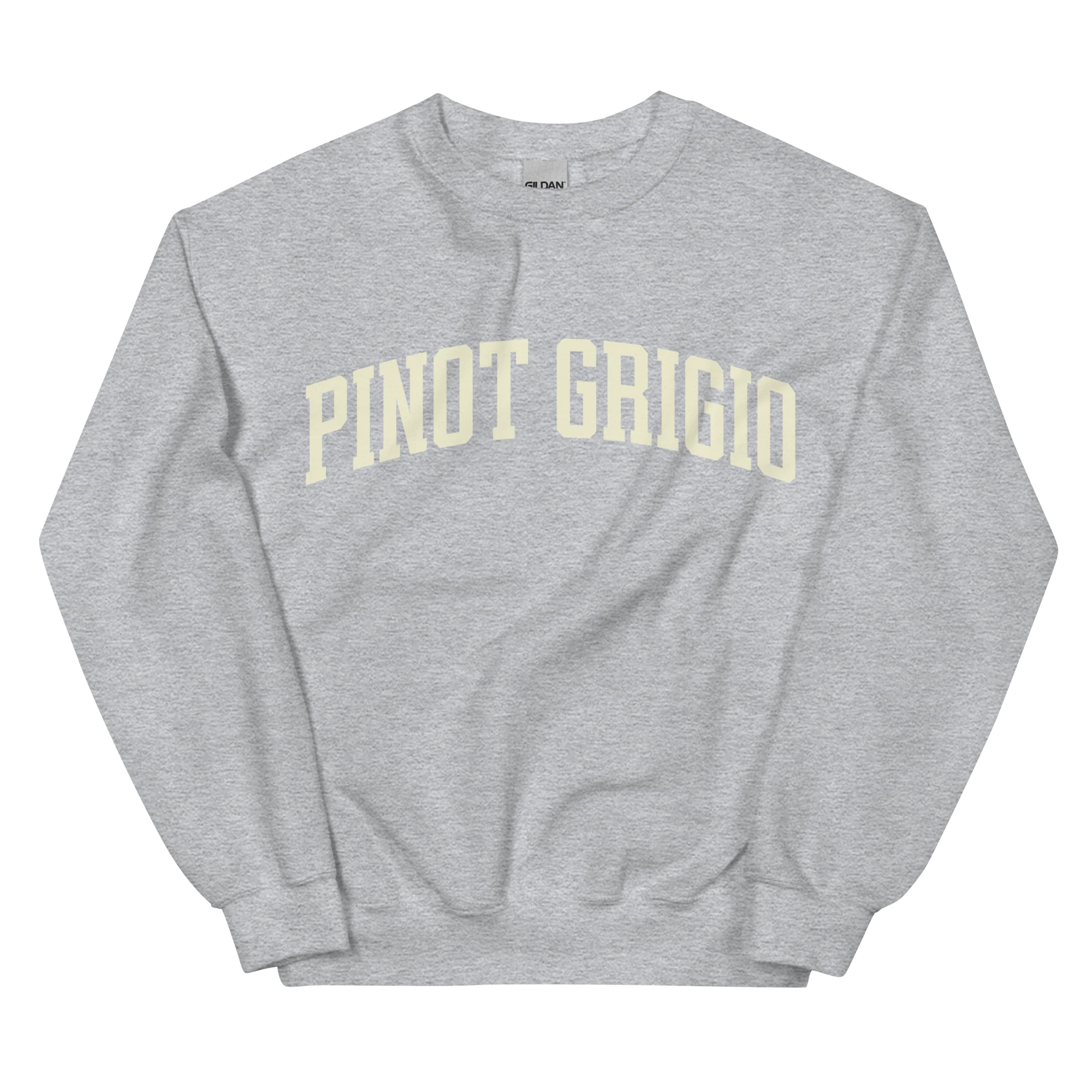 Pinot Grigio White Wine Varsity Sweatshirt