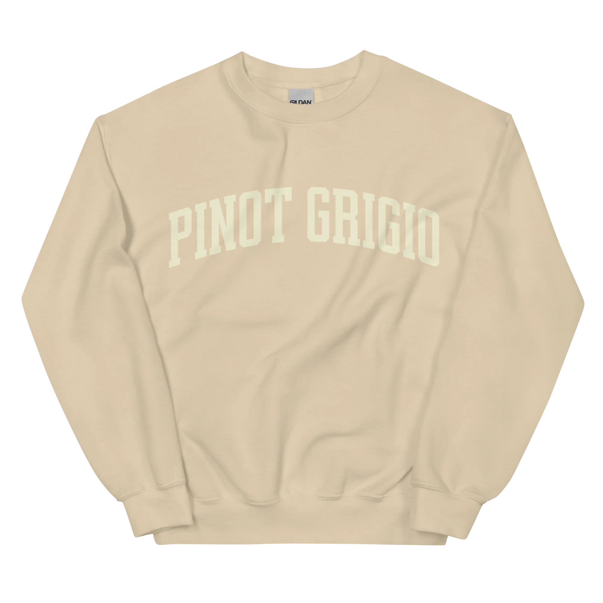 Pinot Grigio White Wine Varsity Sweatshirt - Image 5