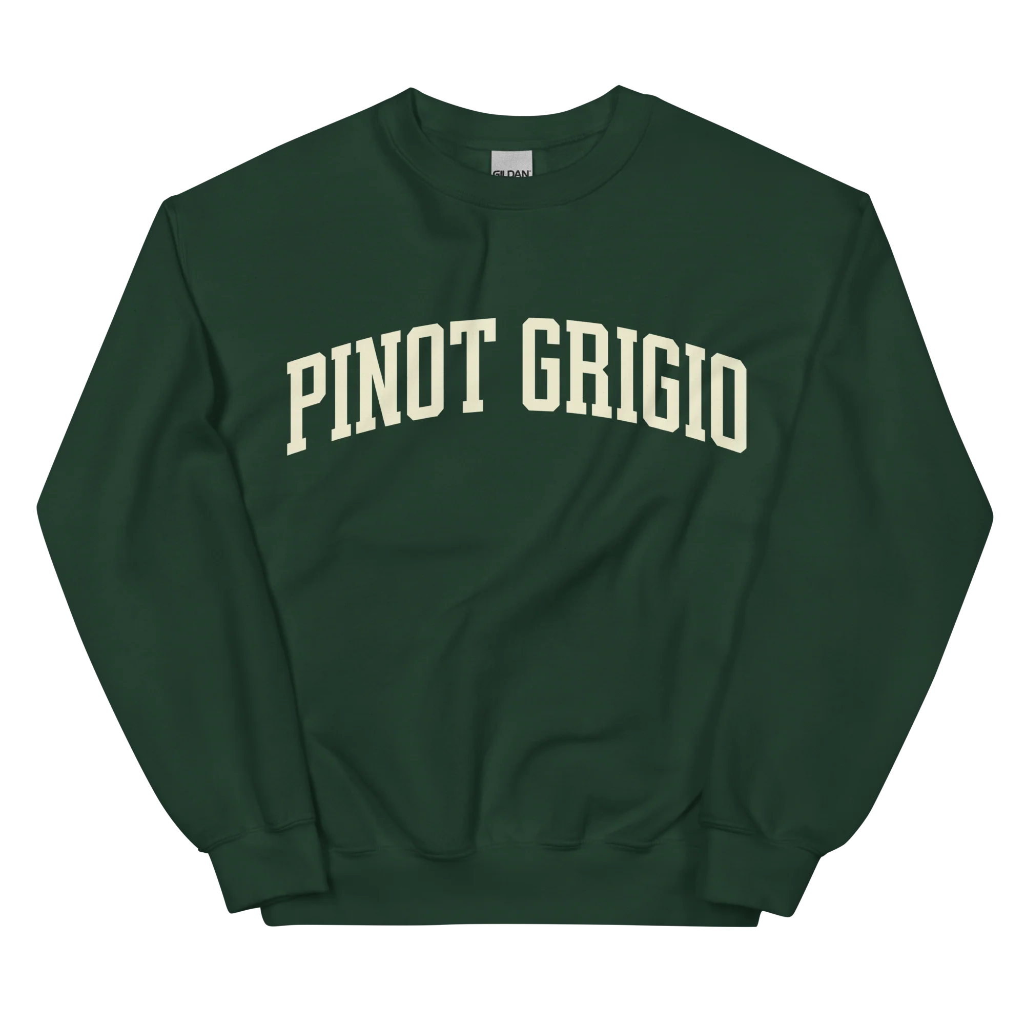 Pinot Grigio White Wine Varsity Sweatshirt - Image 6