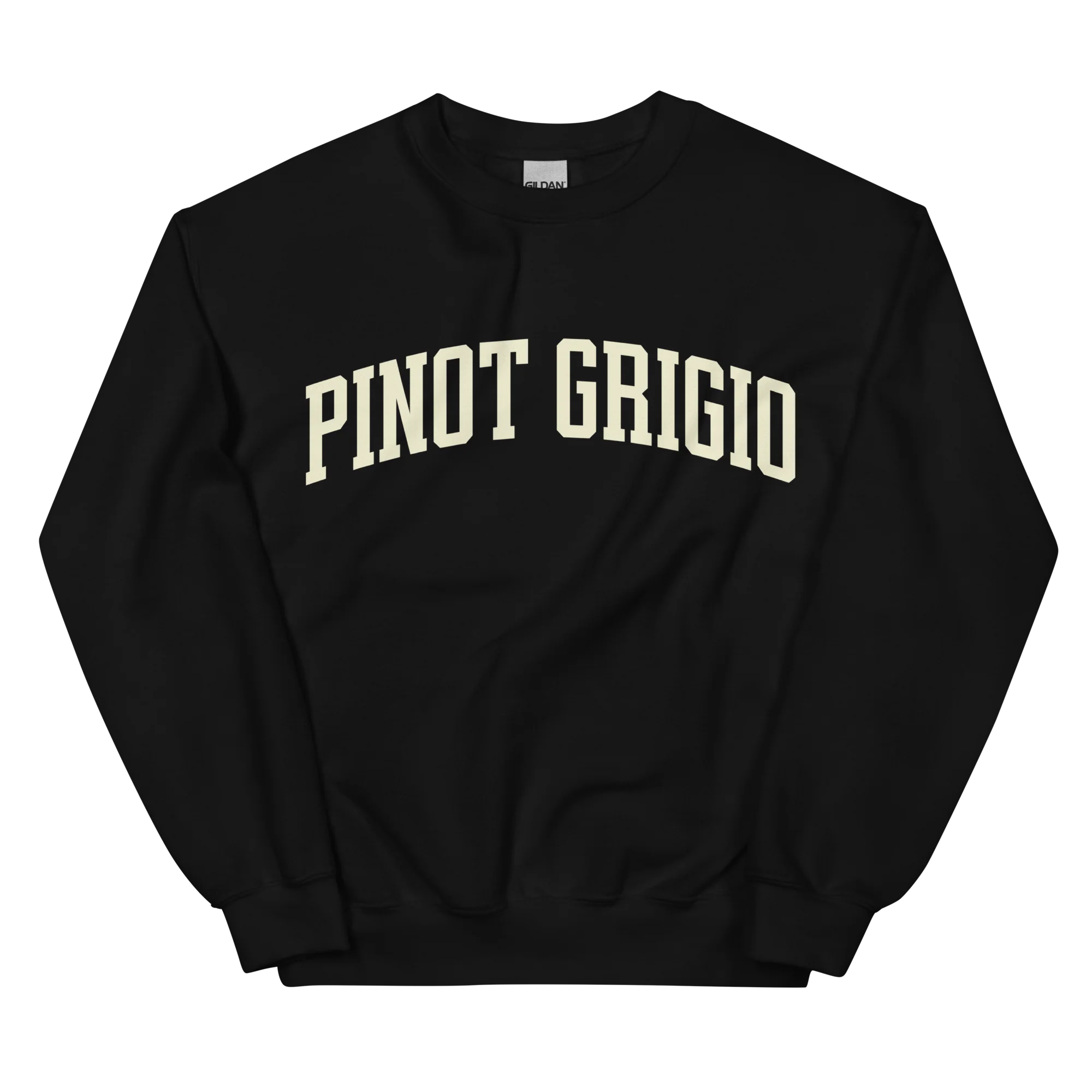 Pinot Grigio White Wine Varsity Sweatshirt - Image 7