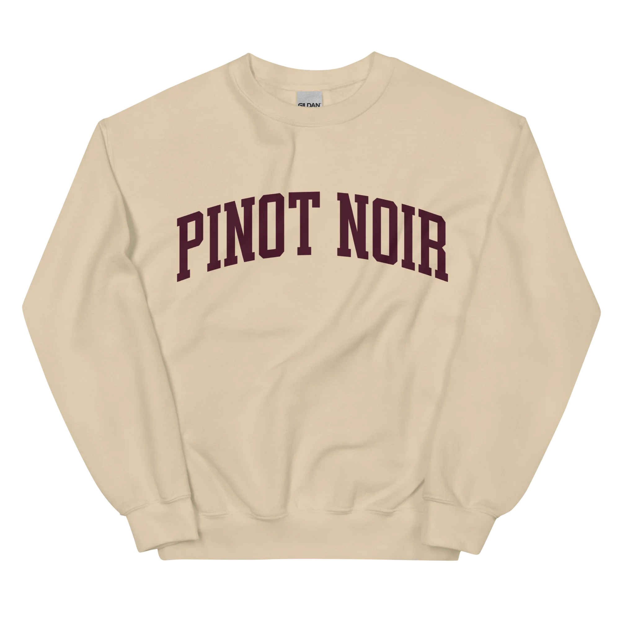 Pinot Noir Red Wine Varsity Sweatshirt