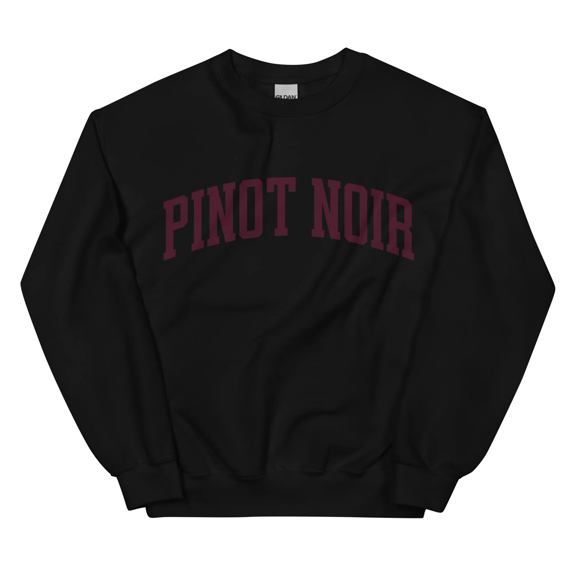 Pinot Noir Red Wine Varsity Sweatshirt - Image 10