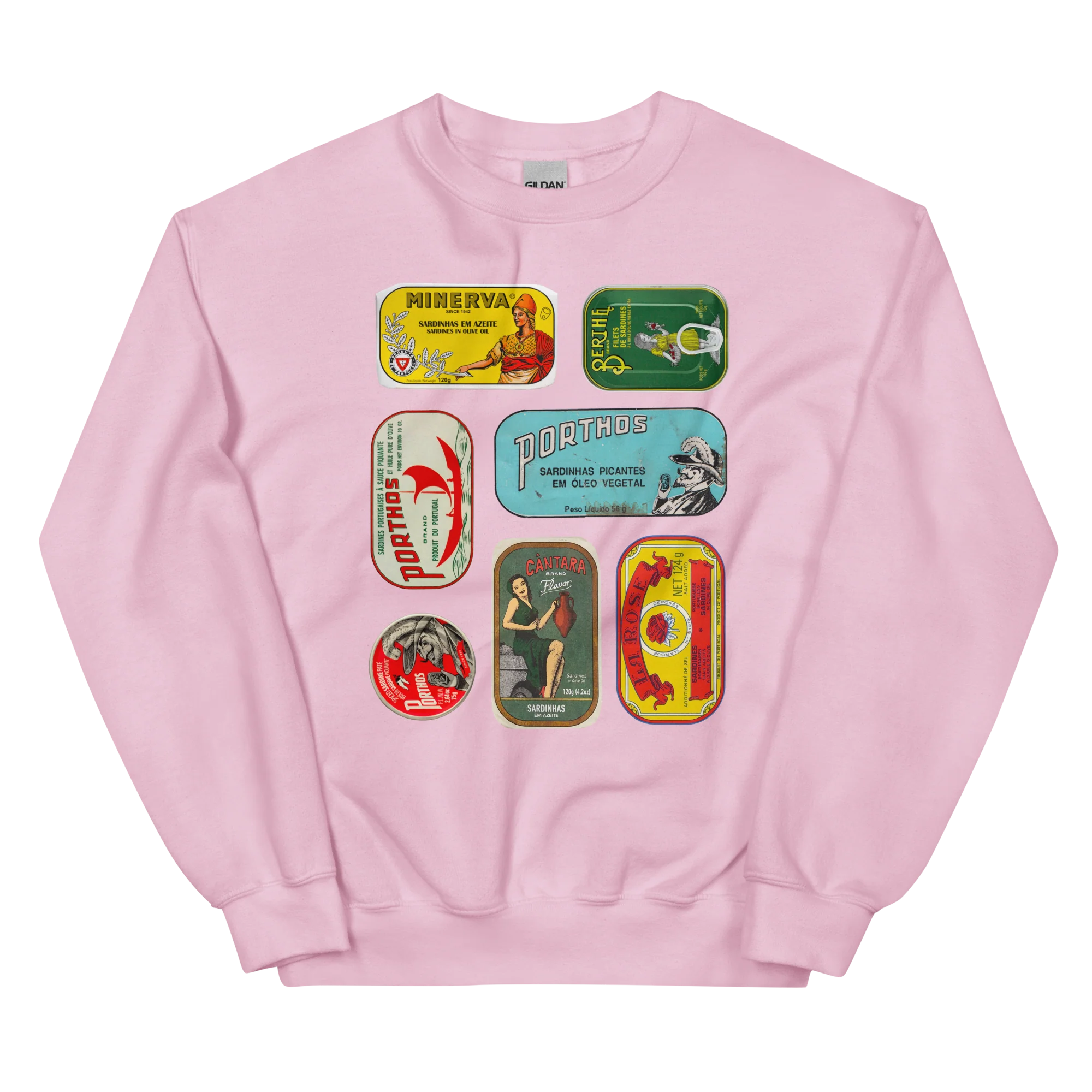 Portuguese Canned Sardines Crewneck Sweatshirt - Image 4