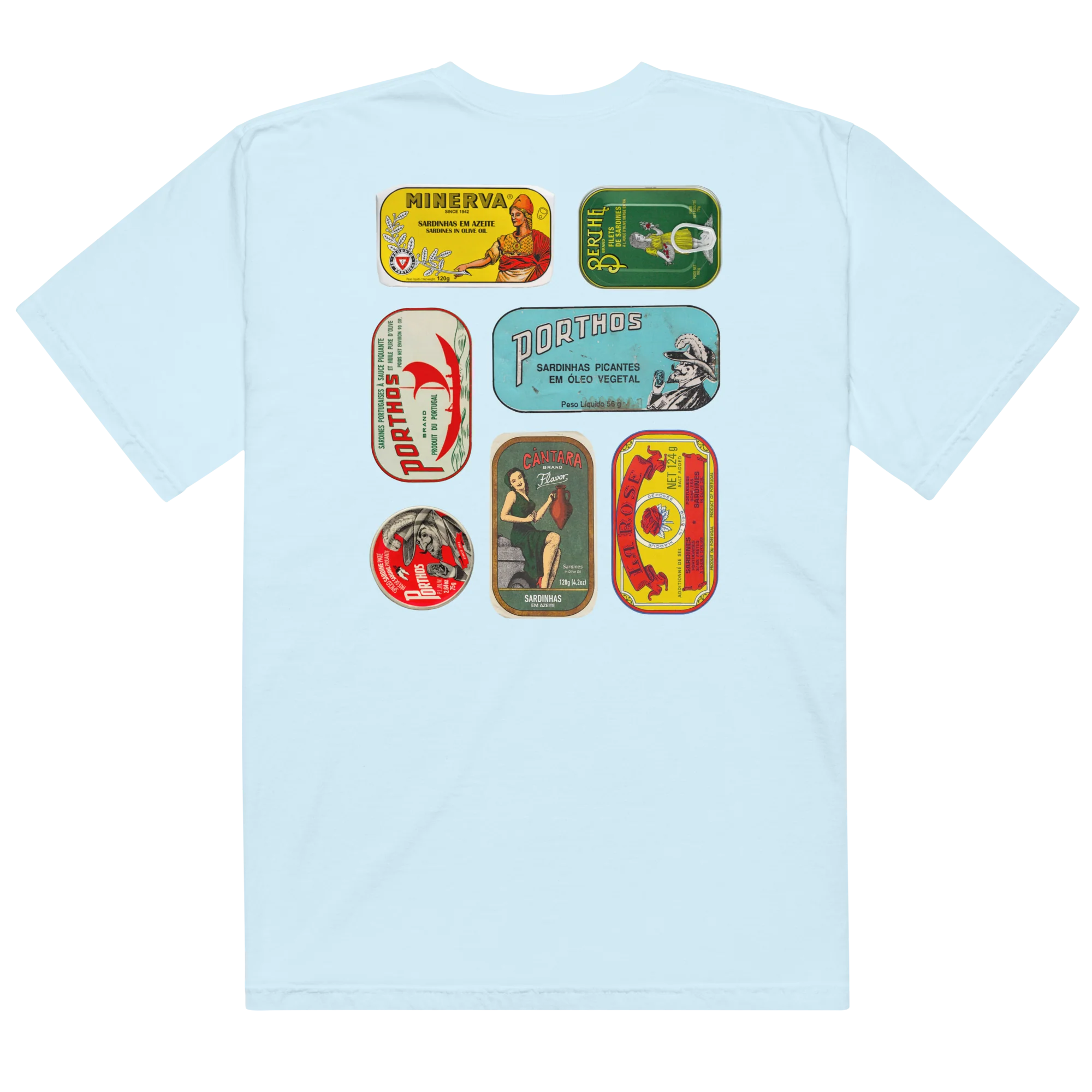 Portuguese Canned Sardines Classic T-Shirt - Image 10