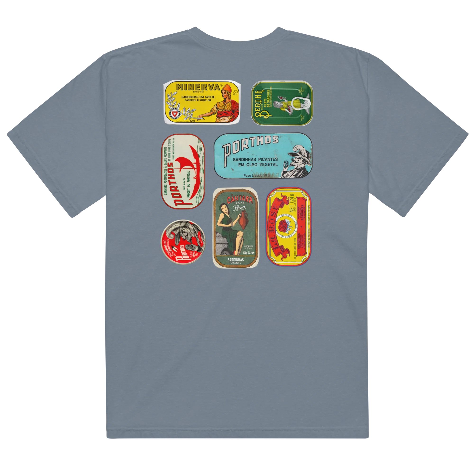 Portuguese Canned Sardines Classic T-Shirt - Image 11