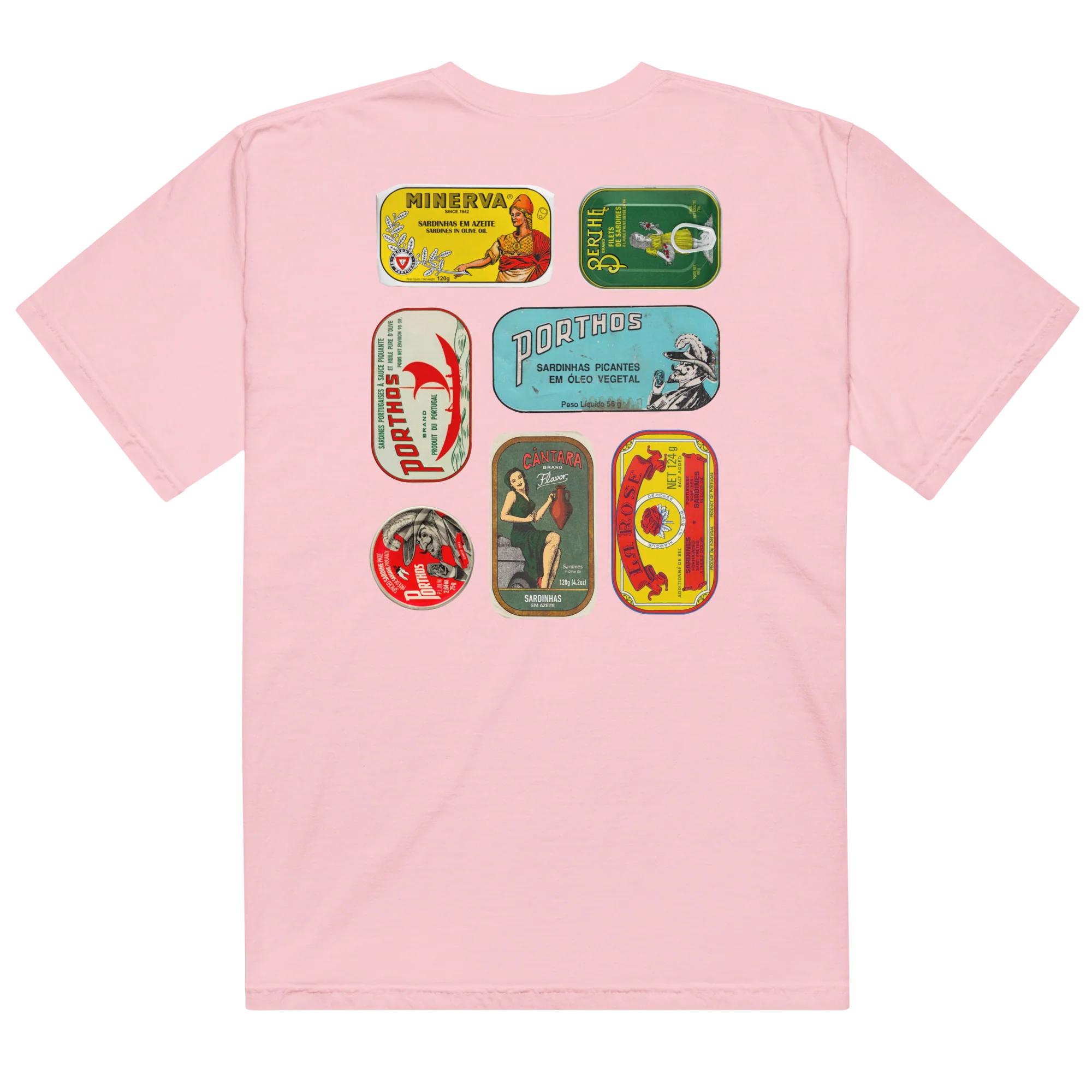 Portuguese Canned Sardines Classic T-Shirt - Image 12