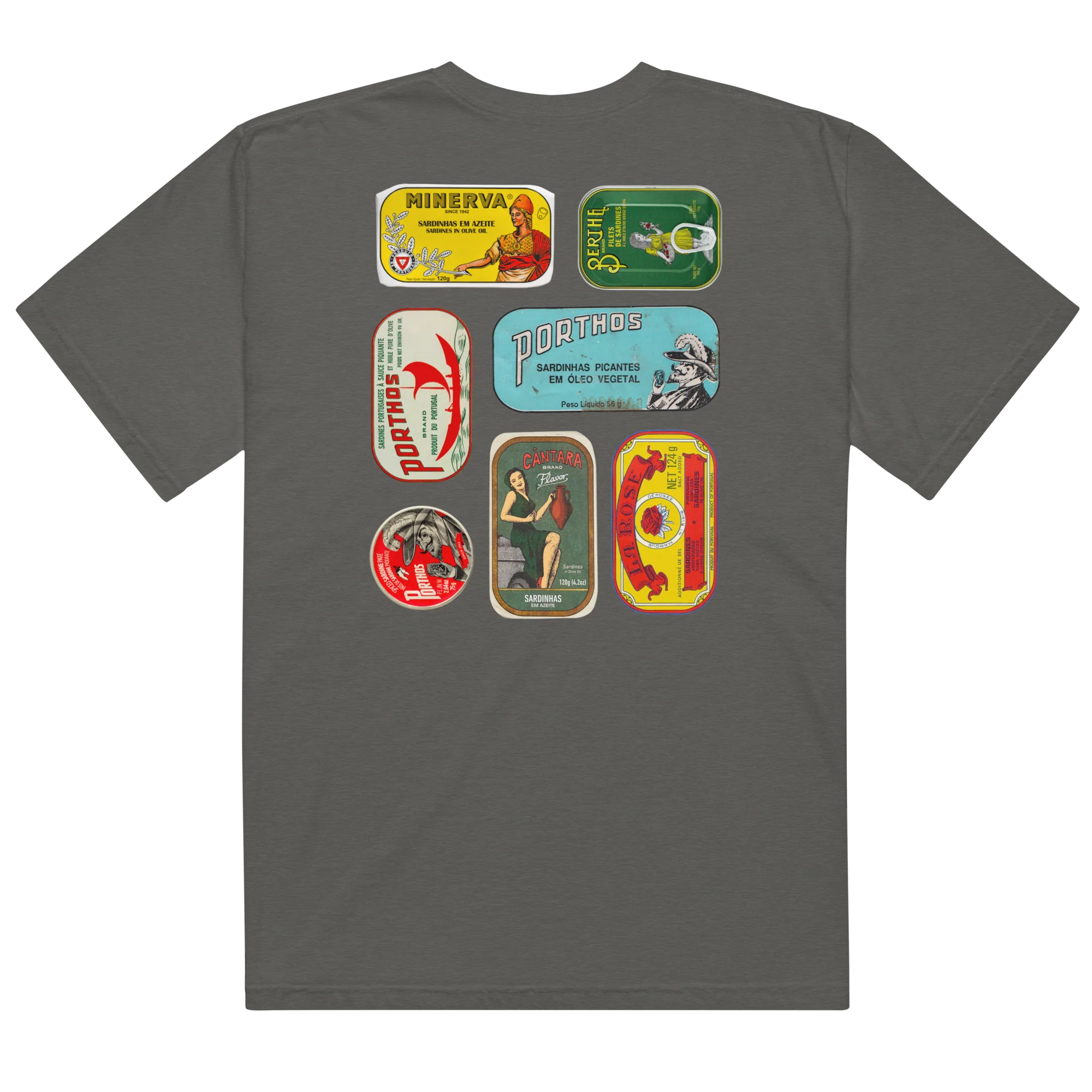 Portuguese Canned Sardines Classic T-Shirt - Image 13