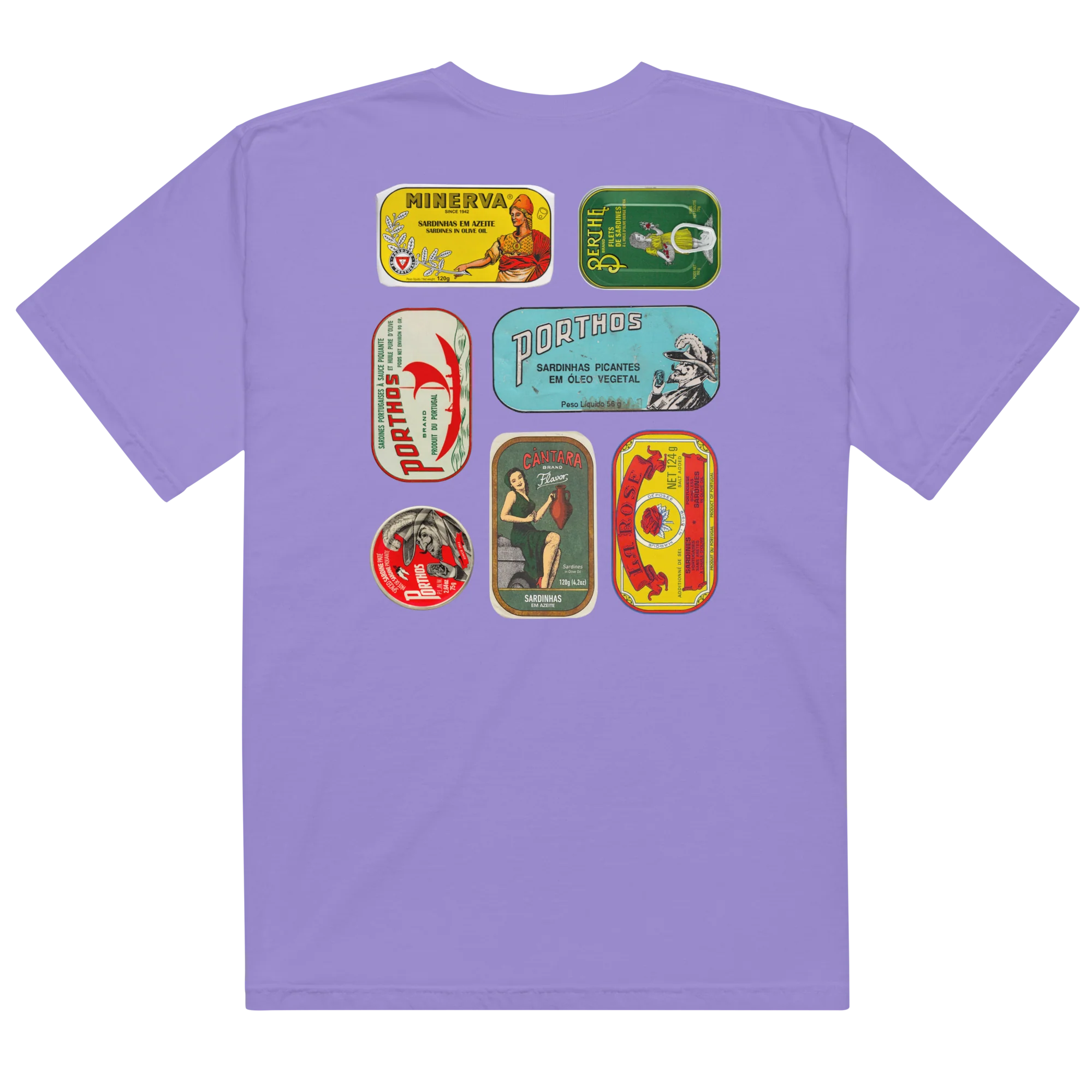 Portuguese Canned Sardines Classic T-Shirt - Image 6