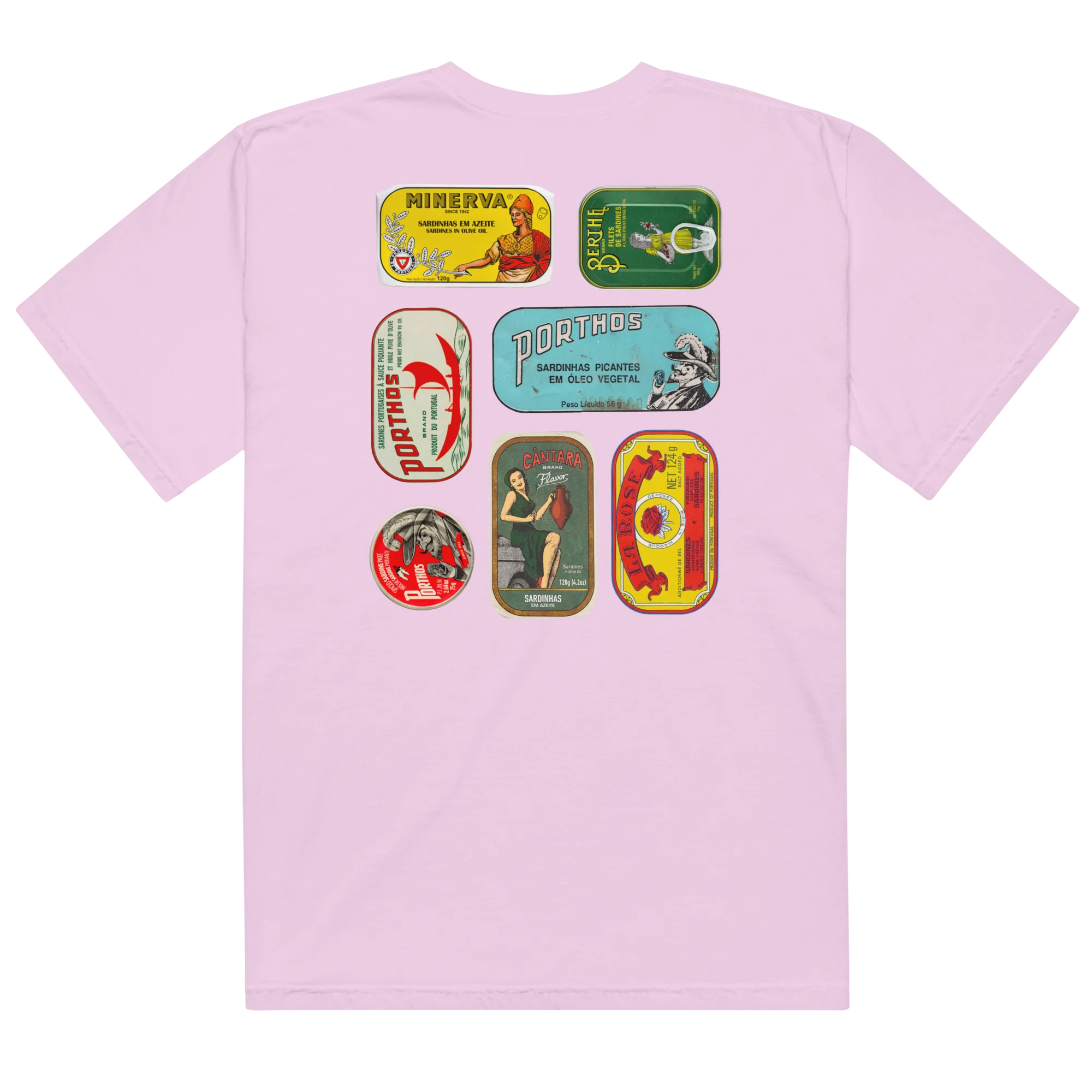 Portuguese Canned Sardines Classic T-Shirt - Image 7