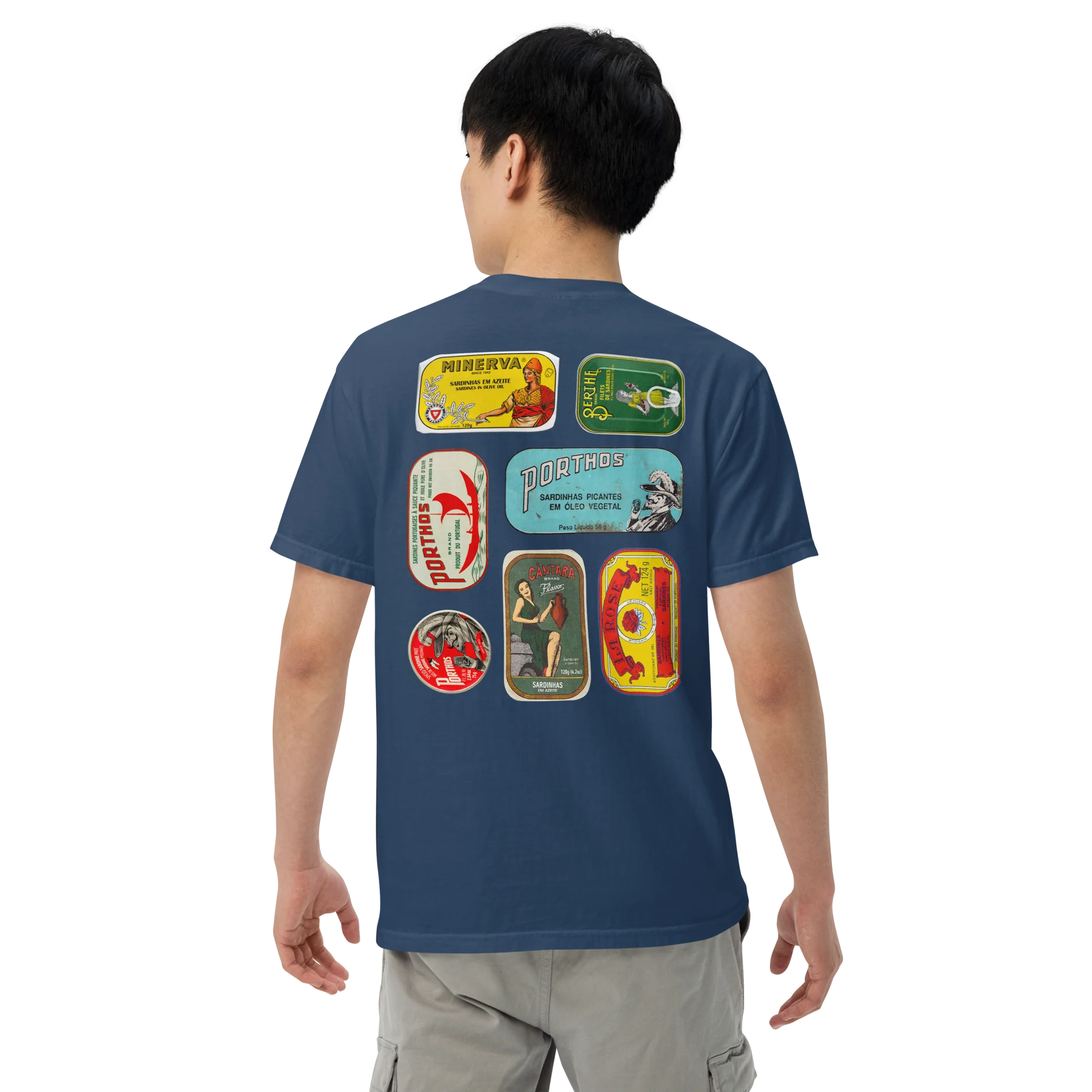 Portuguese Canned Sardines Classic T-Shirt - Image 8