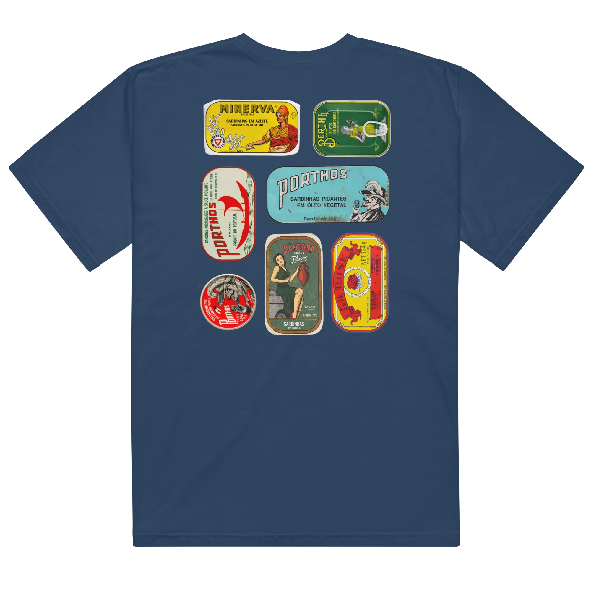 Portuguese Canned Sardines Classic T-Shirt - Image 9