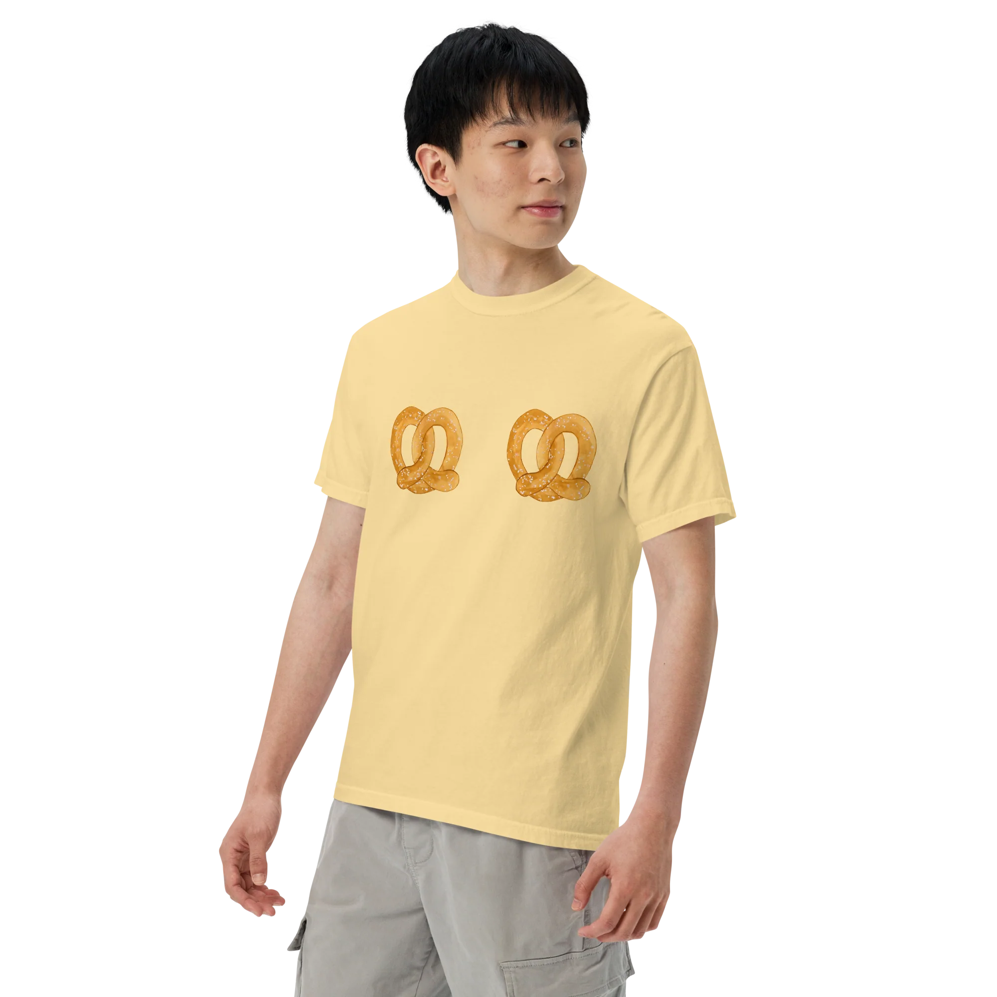 Pretzel Boobs Classic T-Shirt - Image 8