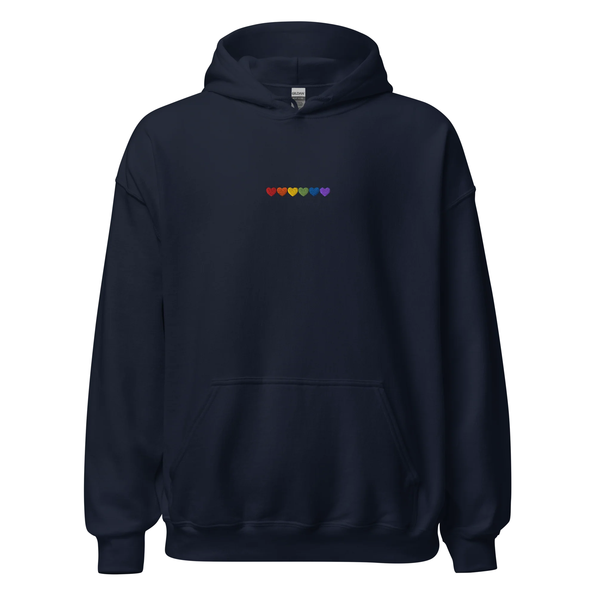 Pride Hearts Embroidered Hoodie - Image 12