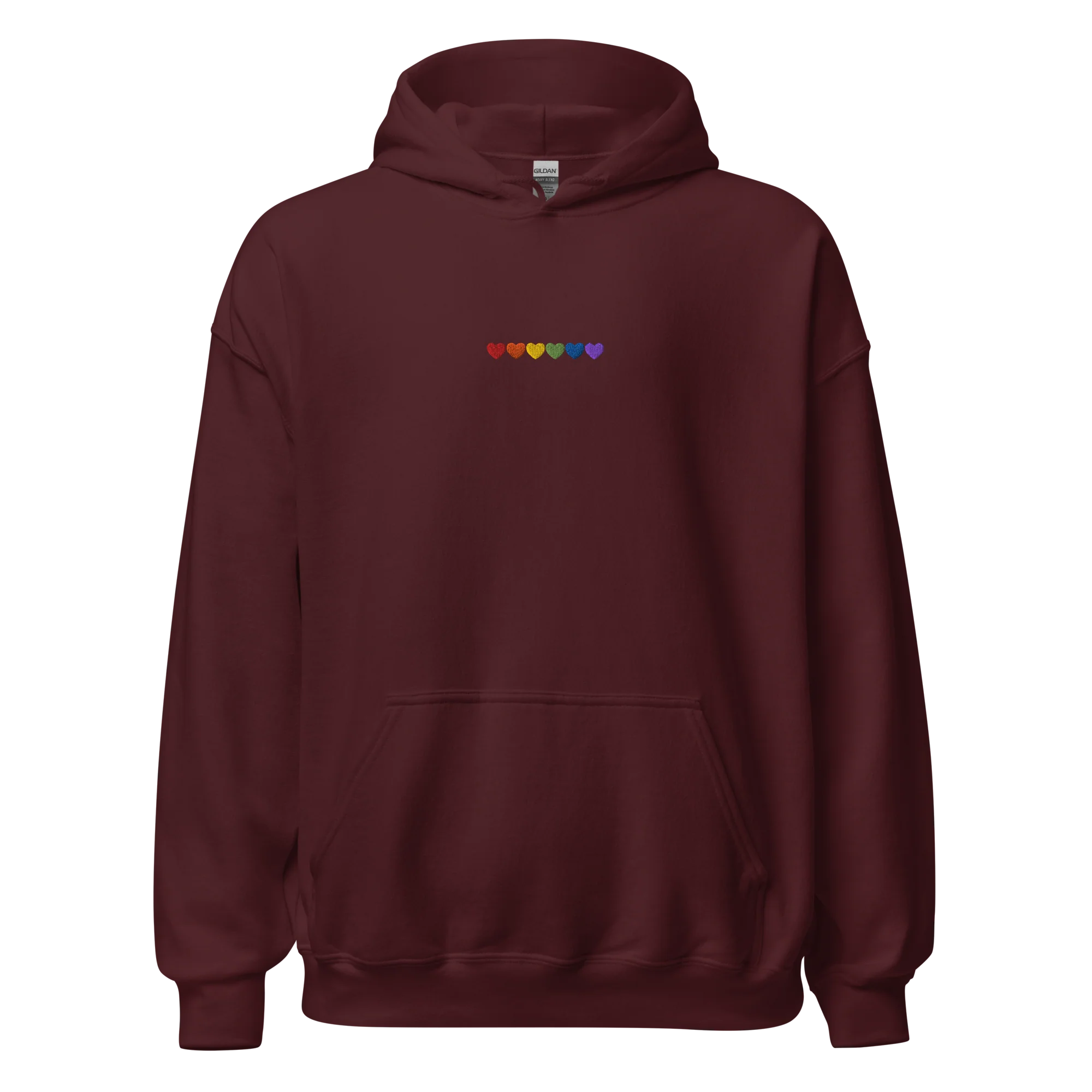 Pride Hearts Embroidered Hoodie - Image 9