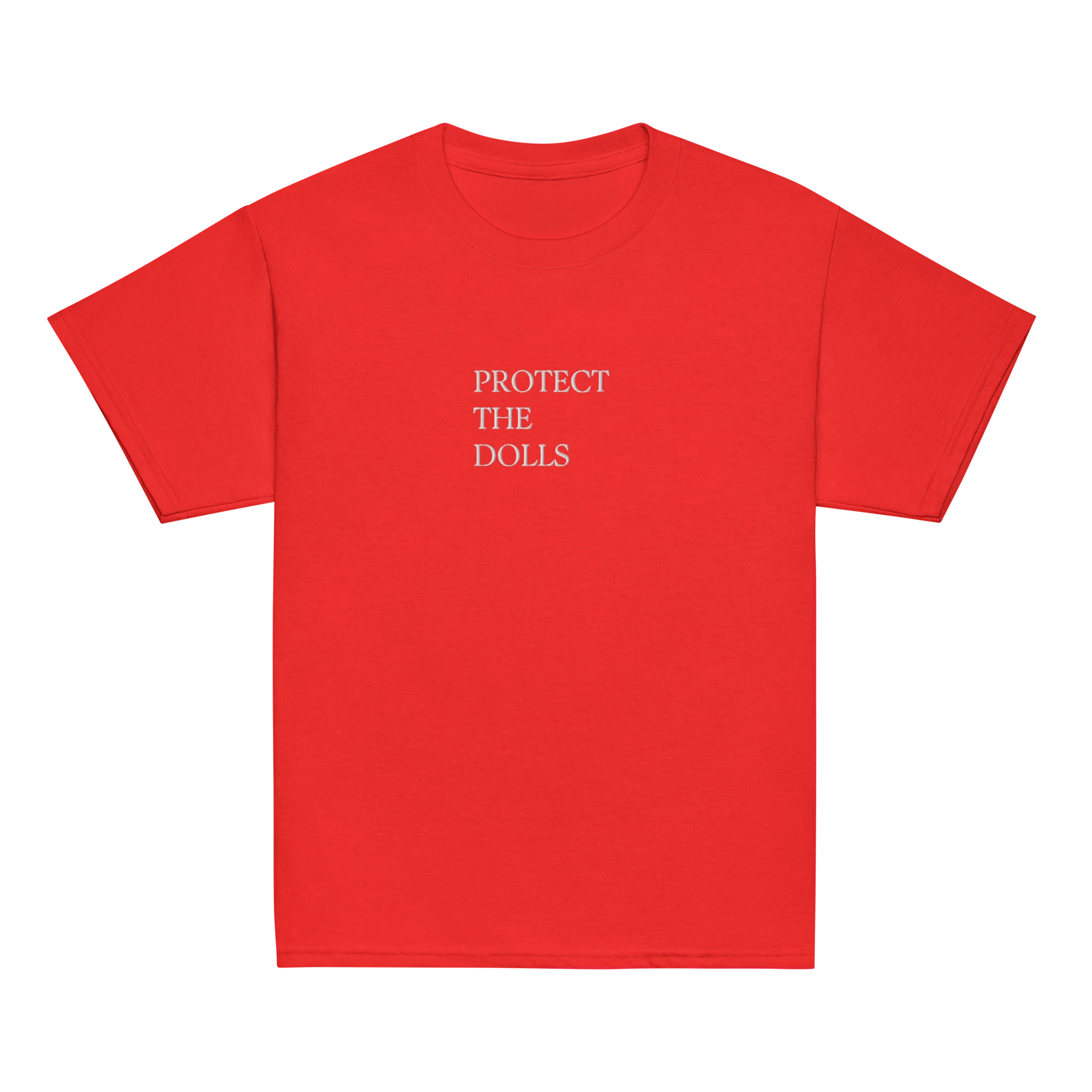 Protect The Dolls Embroidered Baby Tee - Image 10
