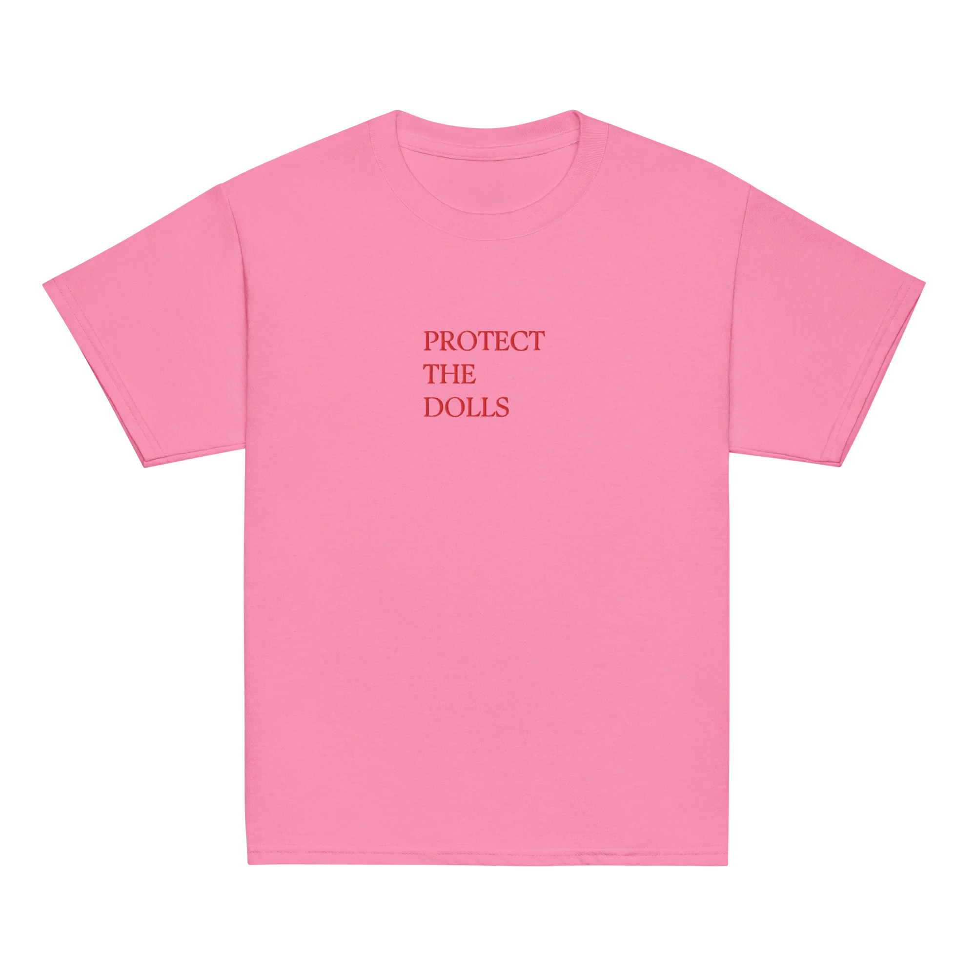 Protect The Dolls Embroidered Baby Tee - Image 5