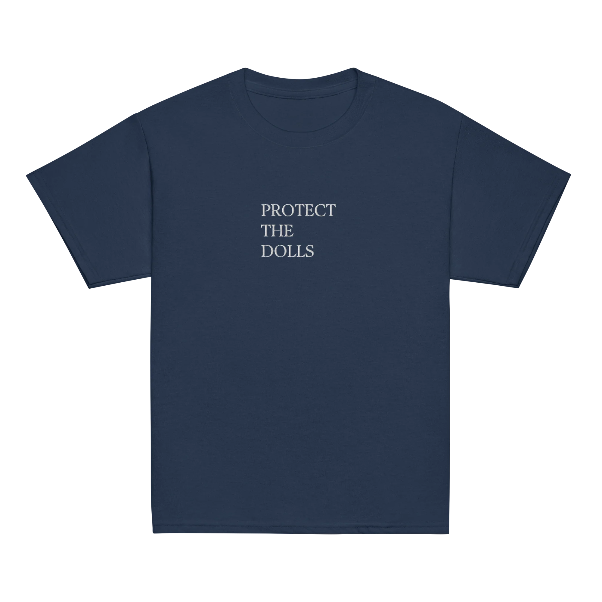 Protect The Dolls Embroidered Baby Tee - Image 8