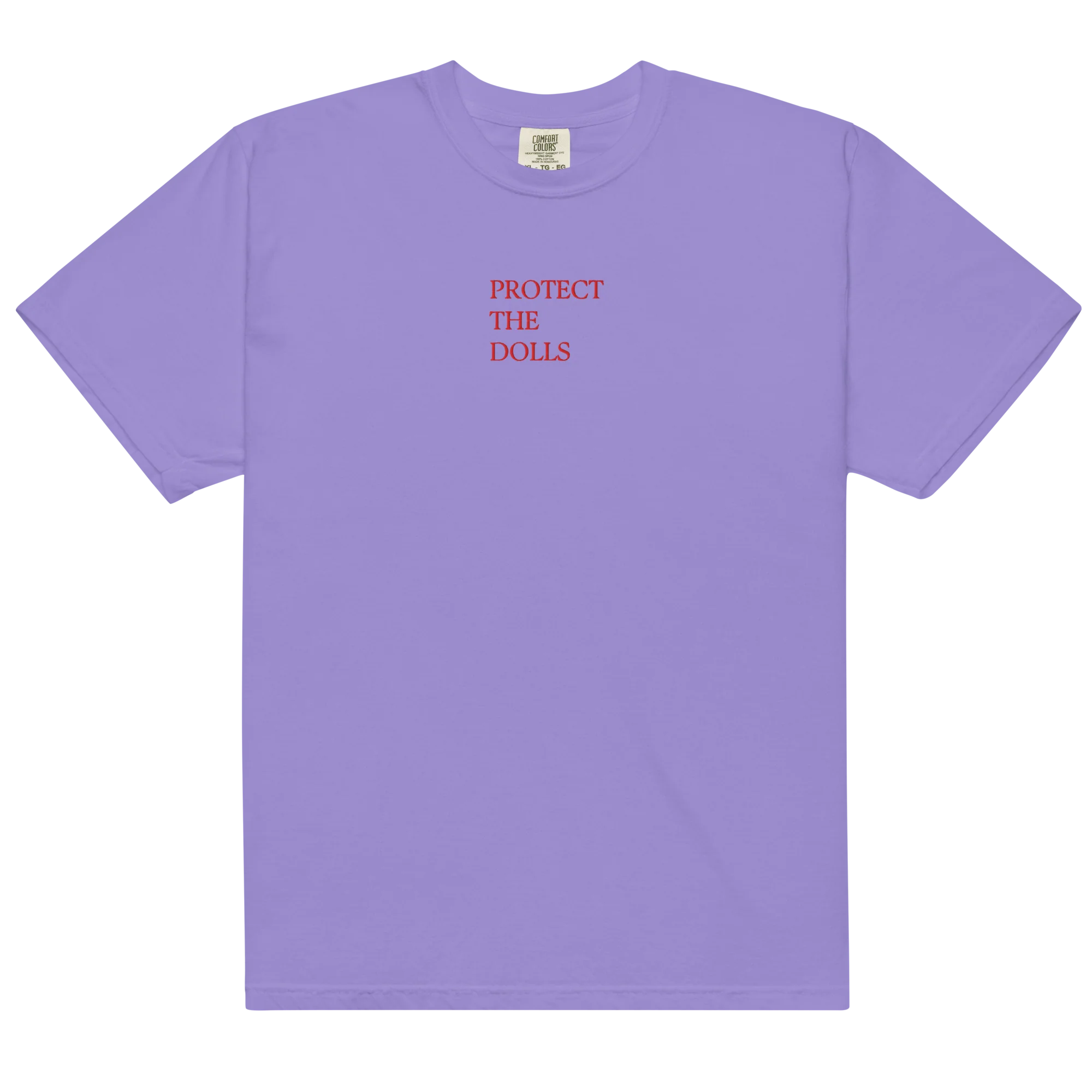 Protect The Dolls Embroidered Classic T-Shirt - Image 10