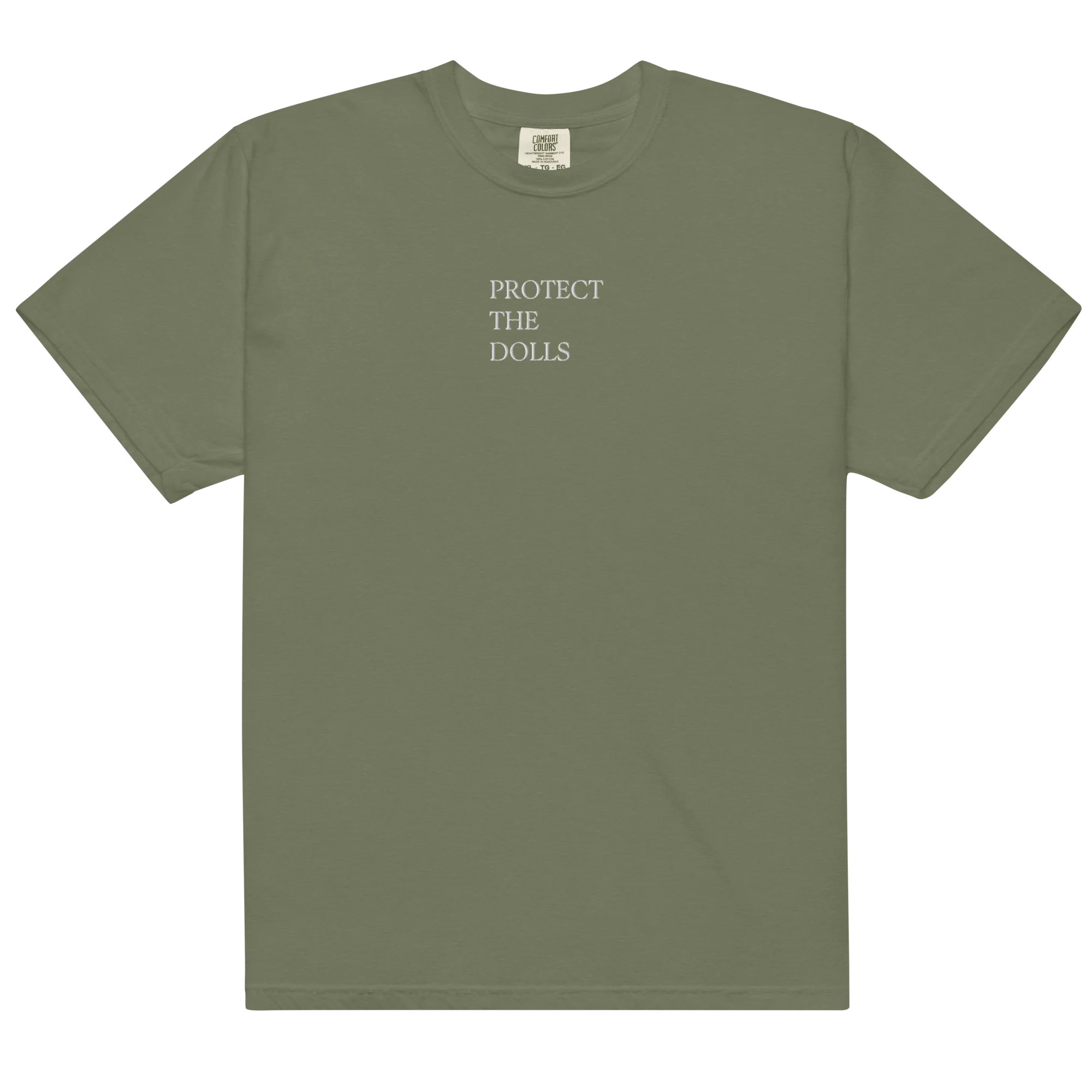 Protect The Dolls Embroidered Classic T-Shirt - Image 12