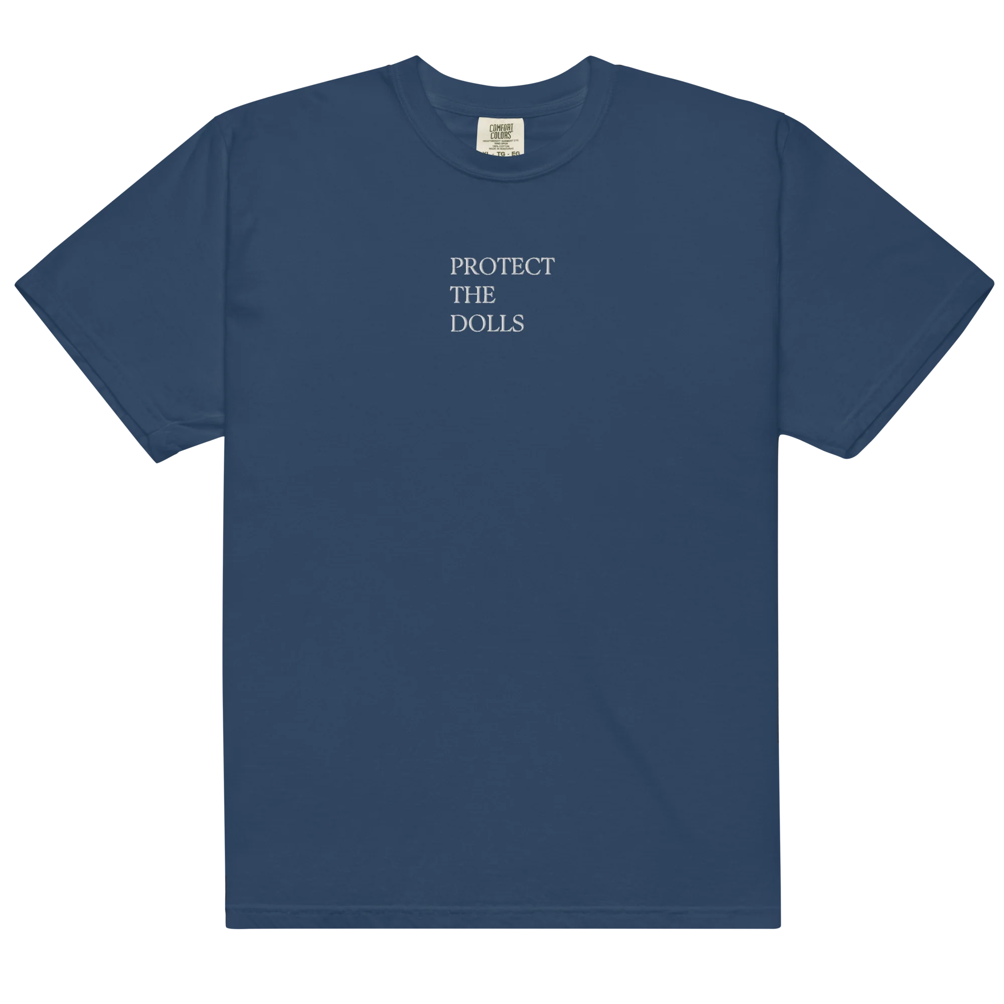 Protect The Dolls Embroidered Classic T-Shirt - Image 5