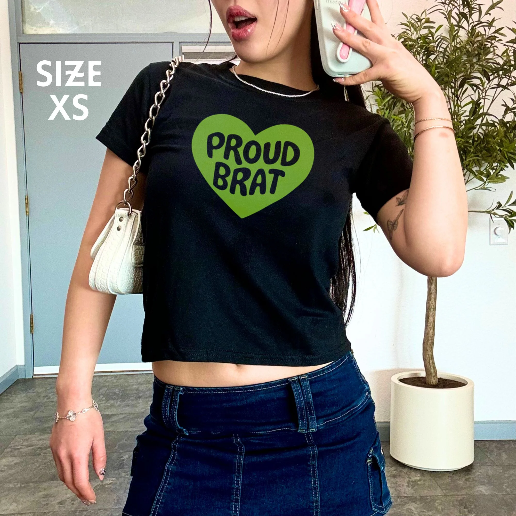 Proud Brat Baby Tee - Image 7