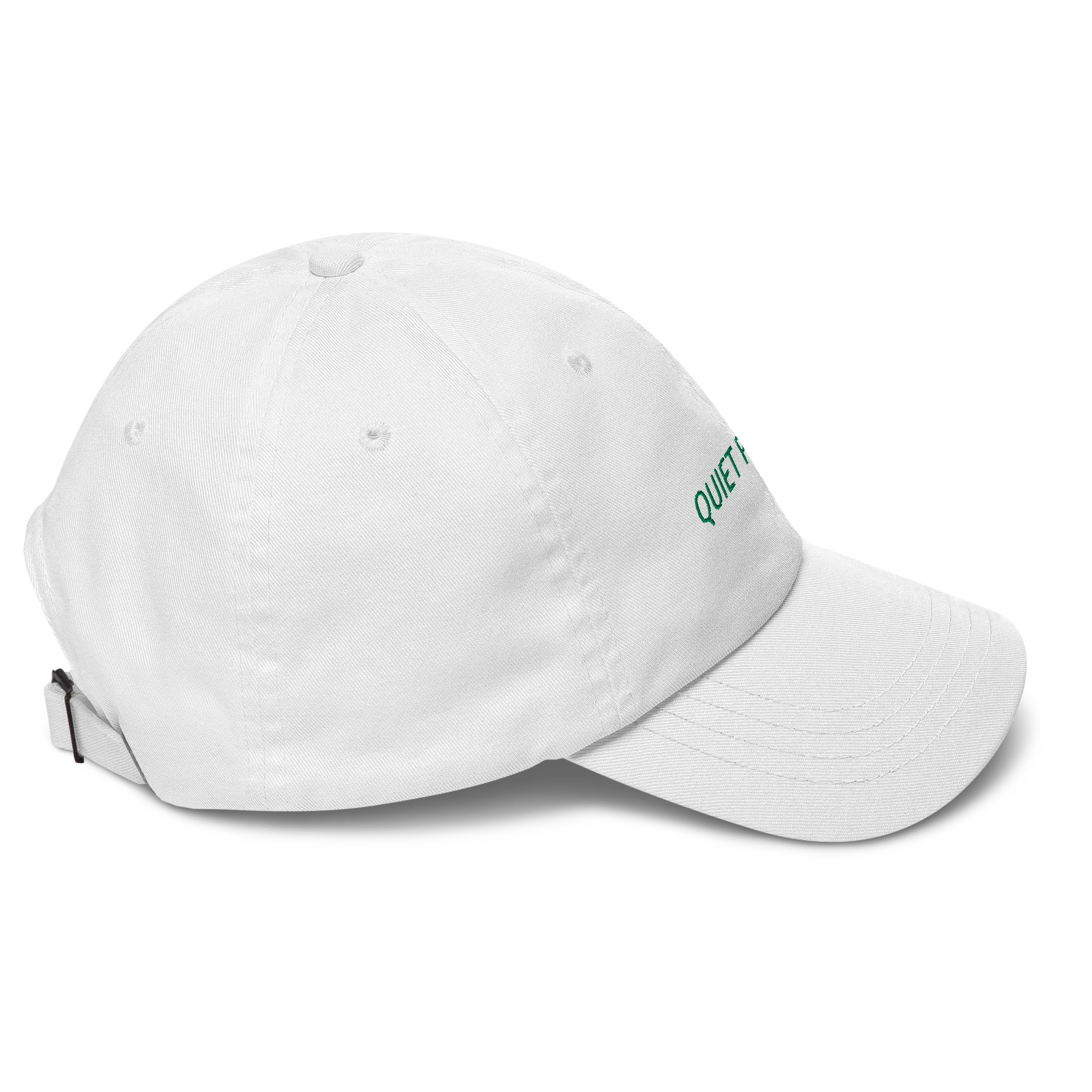 Quiet Please Tennis Embroidered Cap - Image 3
