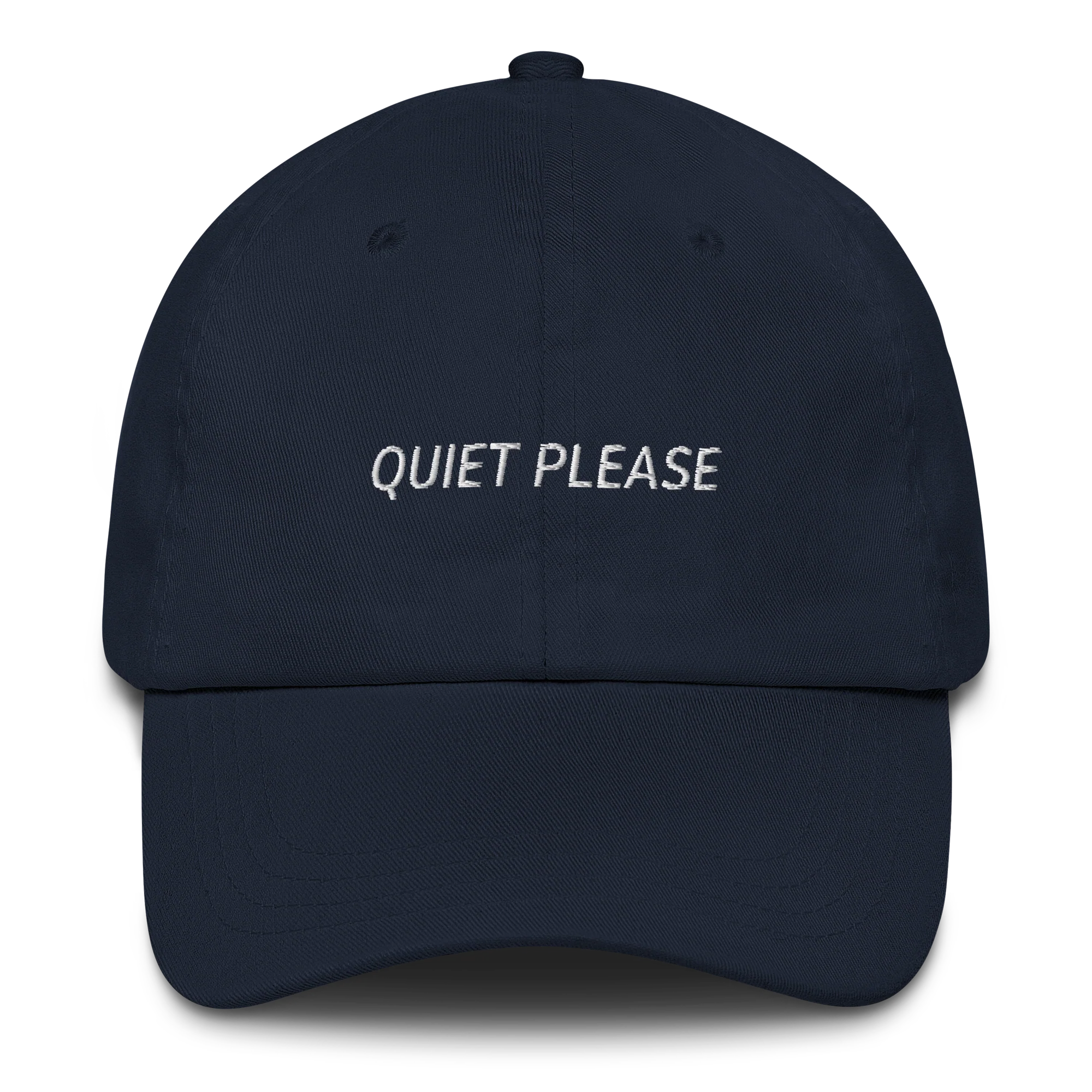 Quiet Please Tennis Embroidered Cap - Image 4