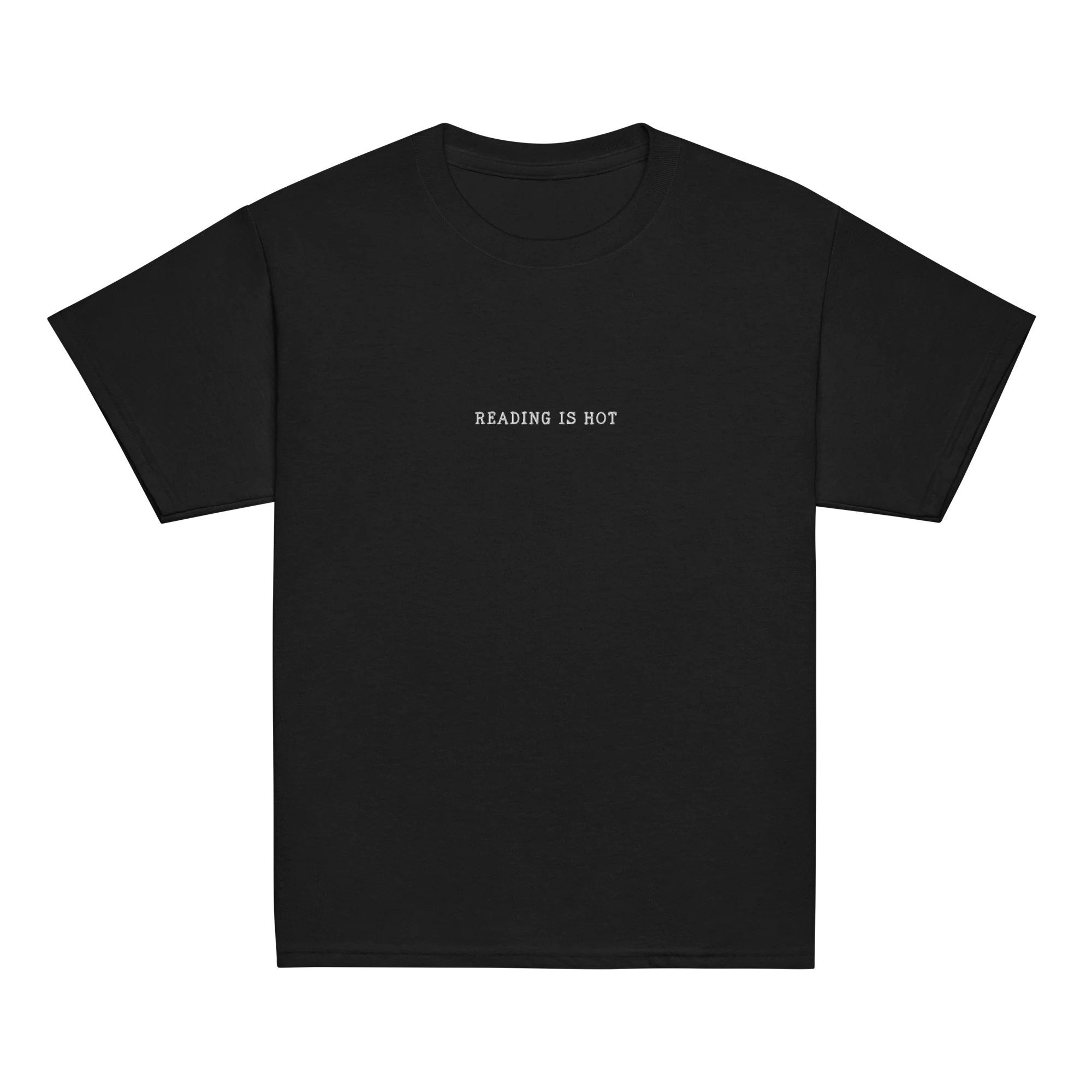 Reading is Hot Embroidered Baby Tee - Image 9