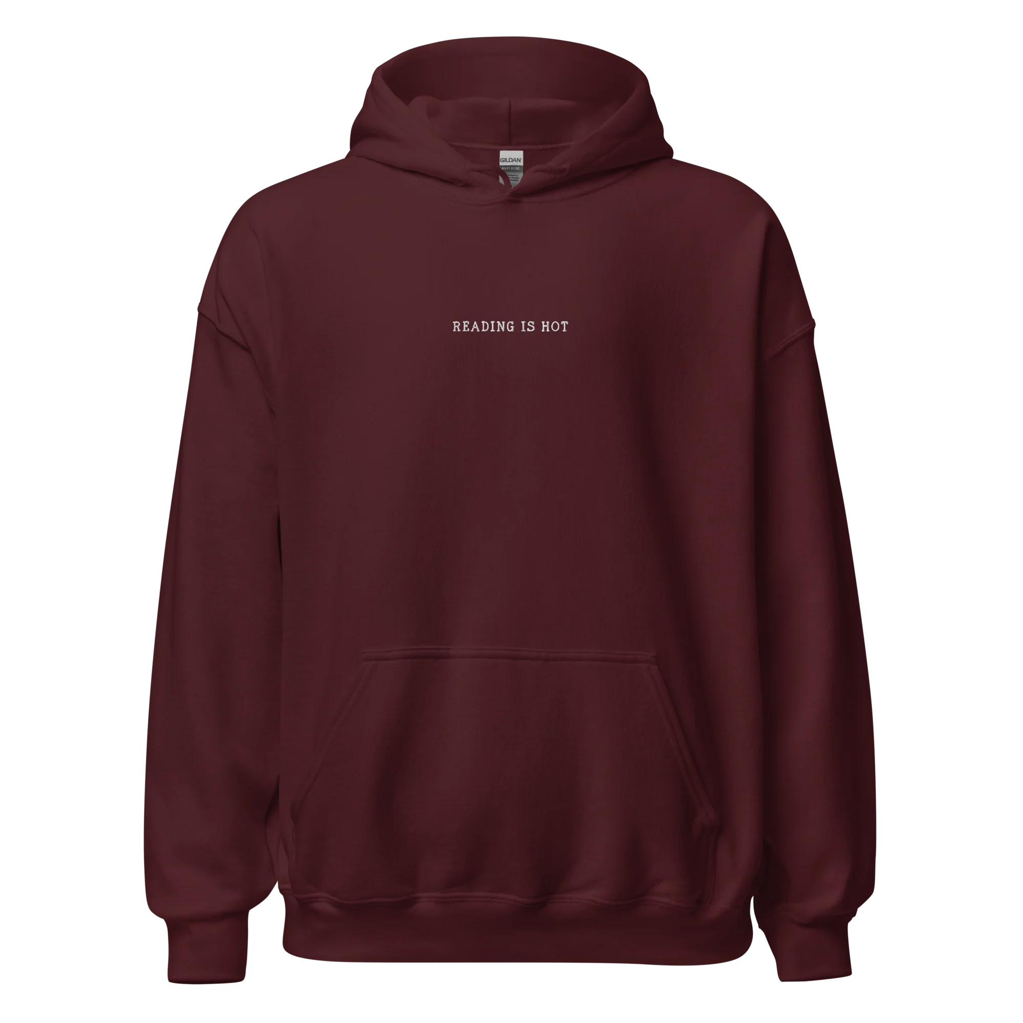 Reading is Hot Embroidered Hoodie - Image 9
