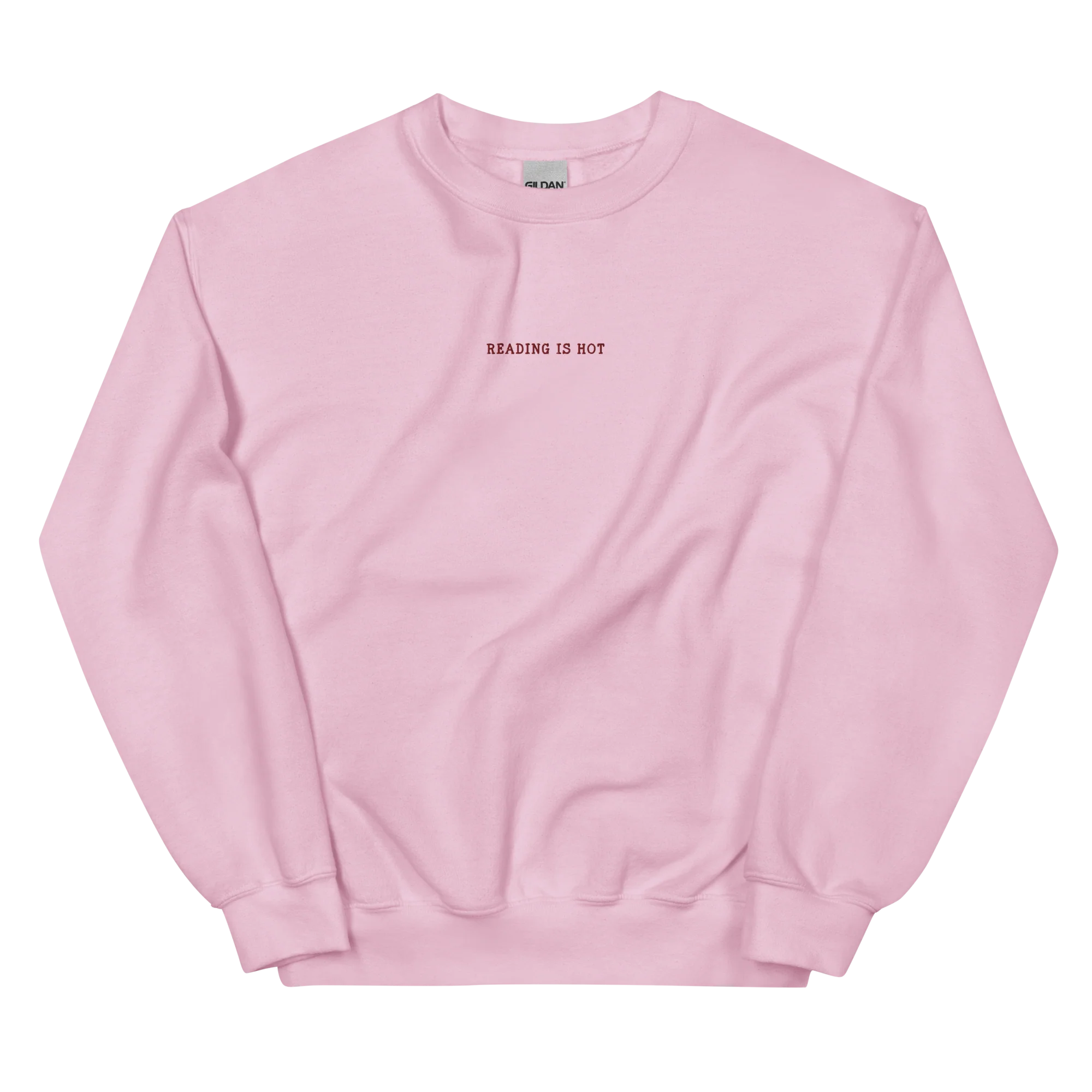 Reading is Hot Embroidered Sweatshirt - Image 3