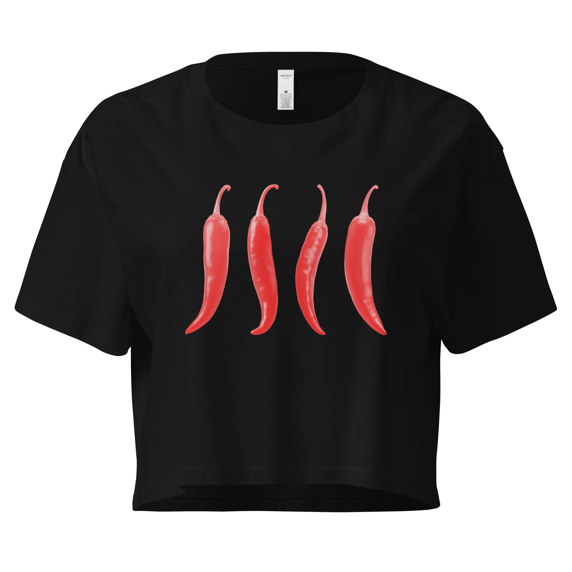 Red Chilli Peppers Crop Tee - Image 6