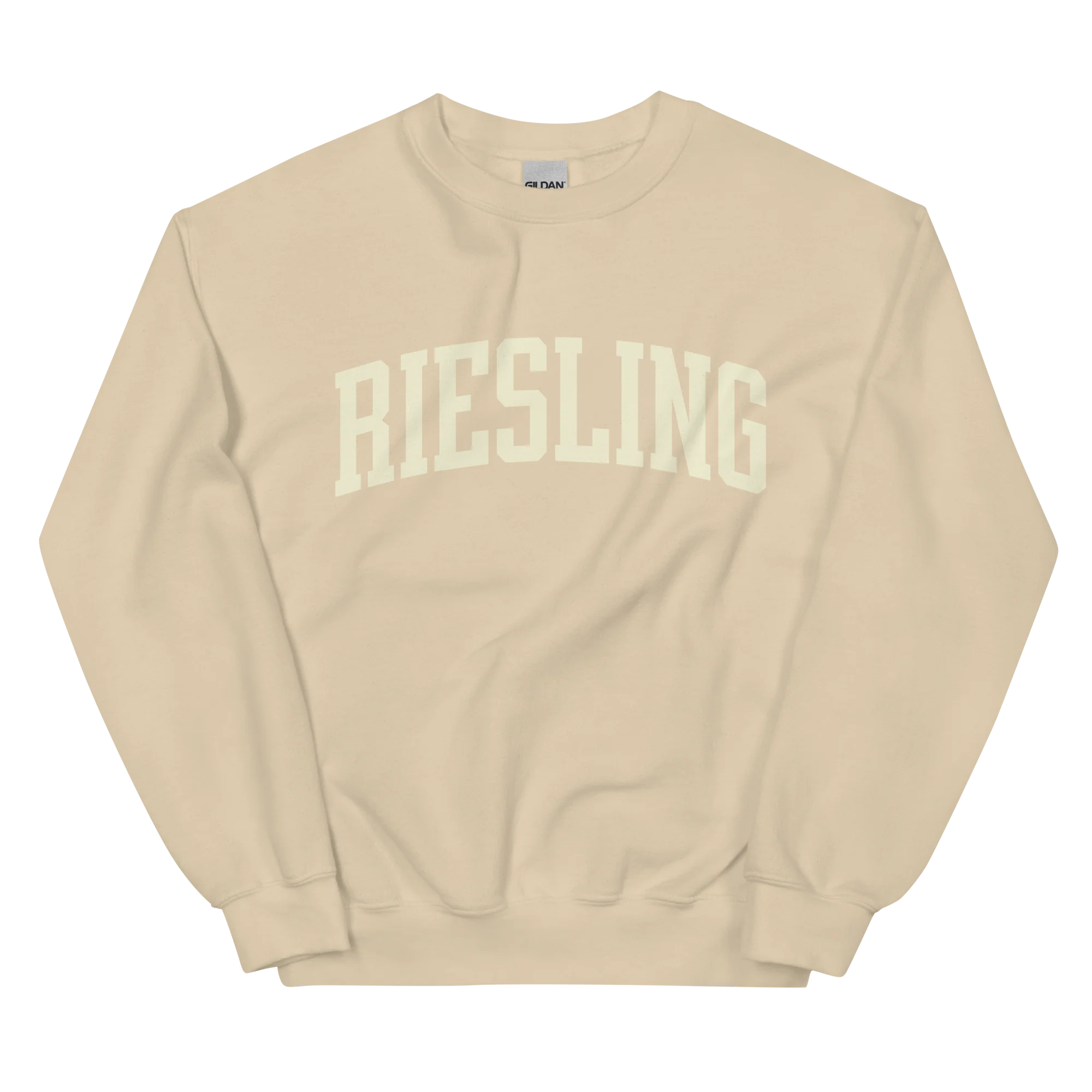 Riesling White Wine Varsity Sweatshirt - Image 3