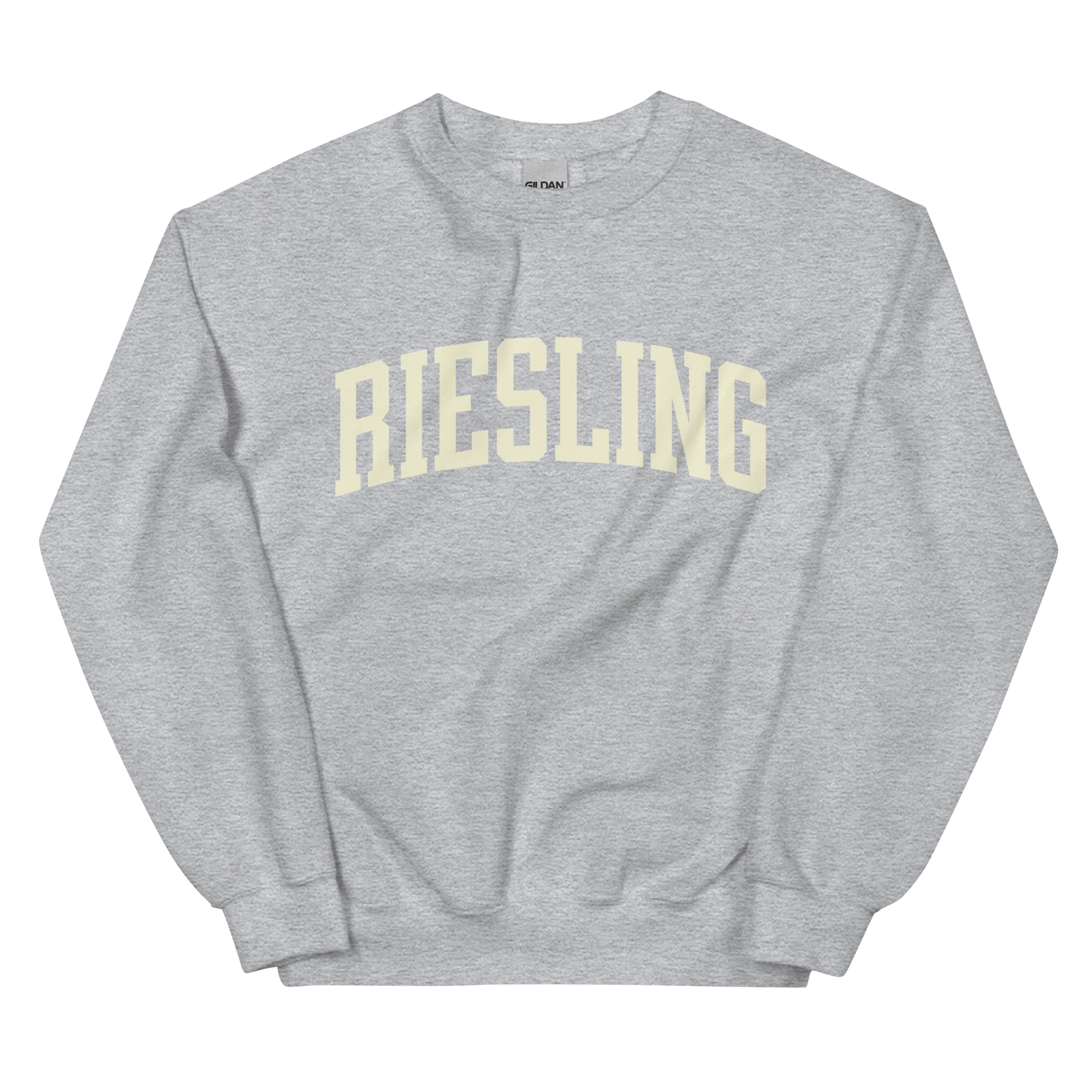 Riesling White Wine Varsity Sweatshirt - Image 4