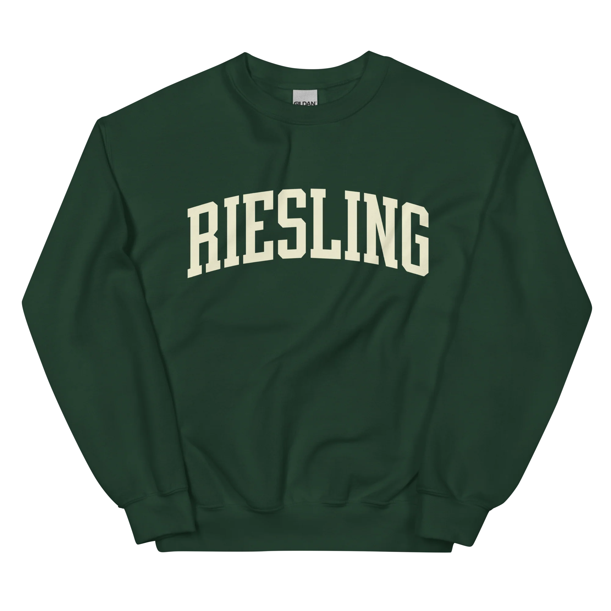 Riesling White Wine Varsity Sweatshirt - Image 5
