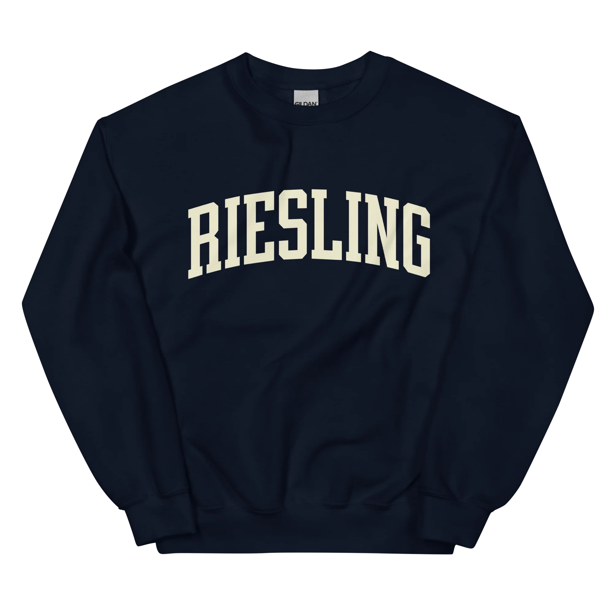 Riesling White Wine Varsity Sweatshirt - Image 8