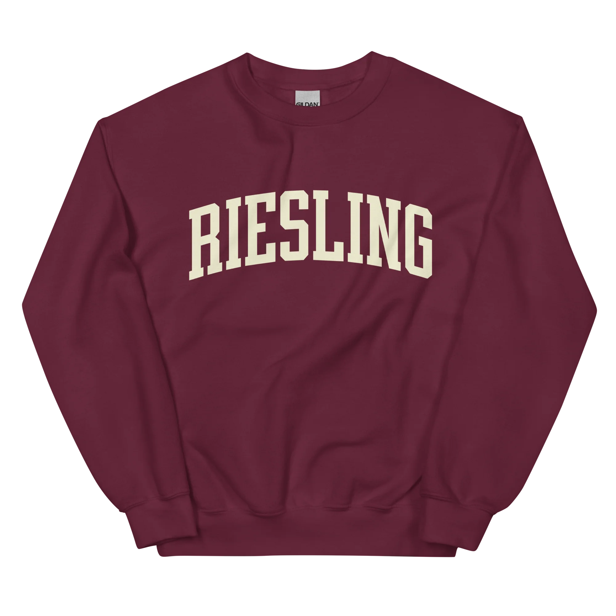 Riesling White Wine Varsity Sweatshirt - Image 9