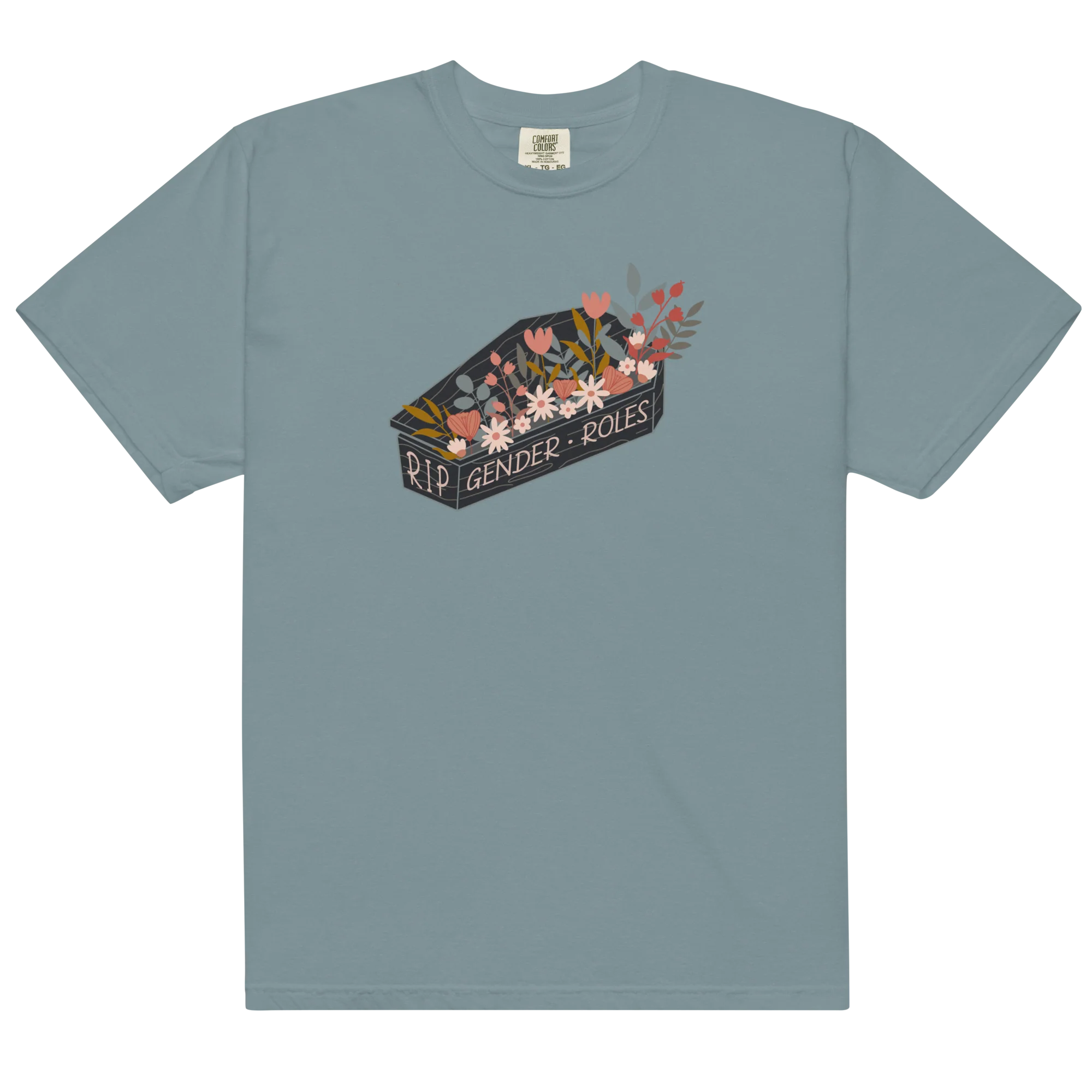 RIP Gender Roles Feminist Classic T-Shirt - Image 6