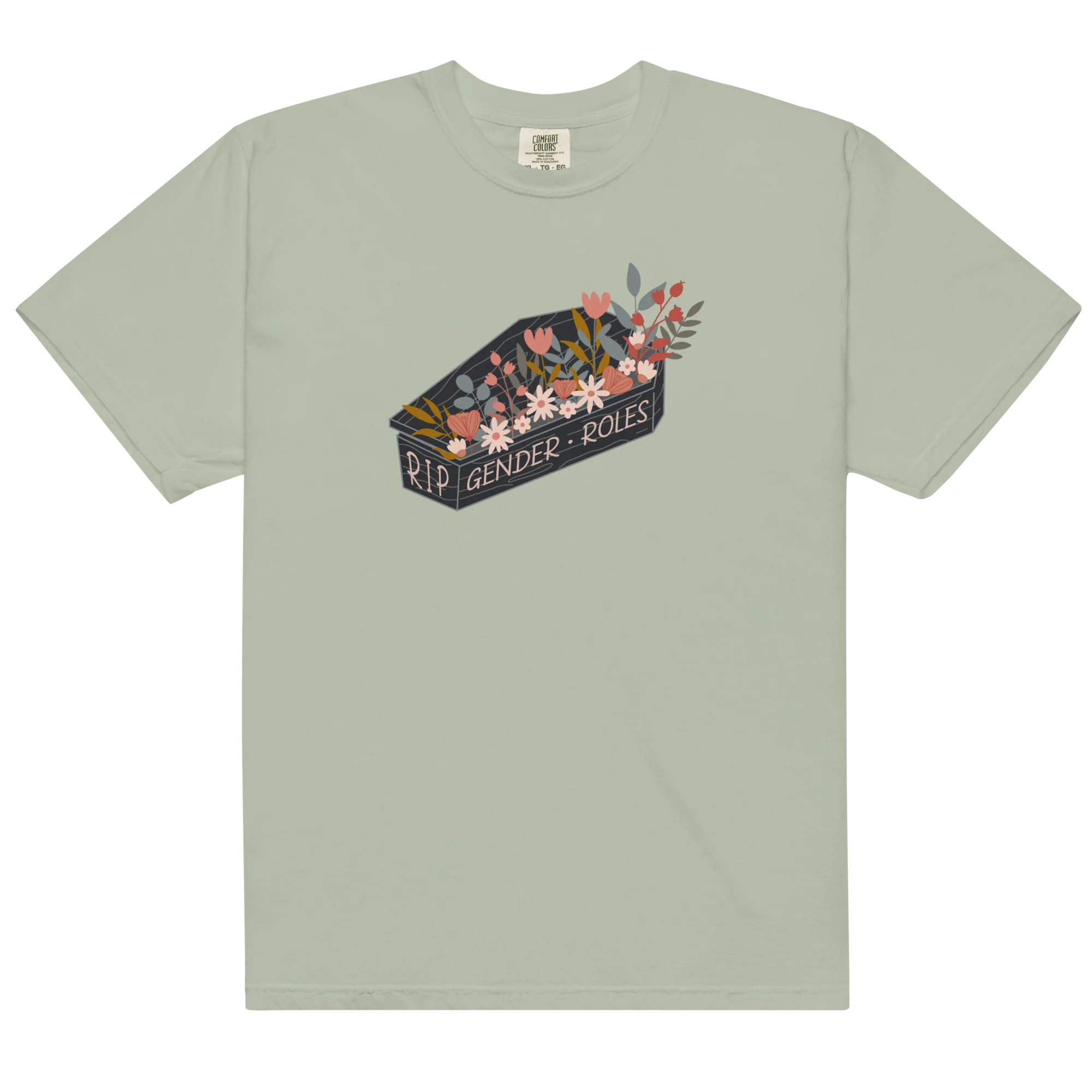 RIP Gender Roles Feminist Classic T-Shirt - Image 7