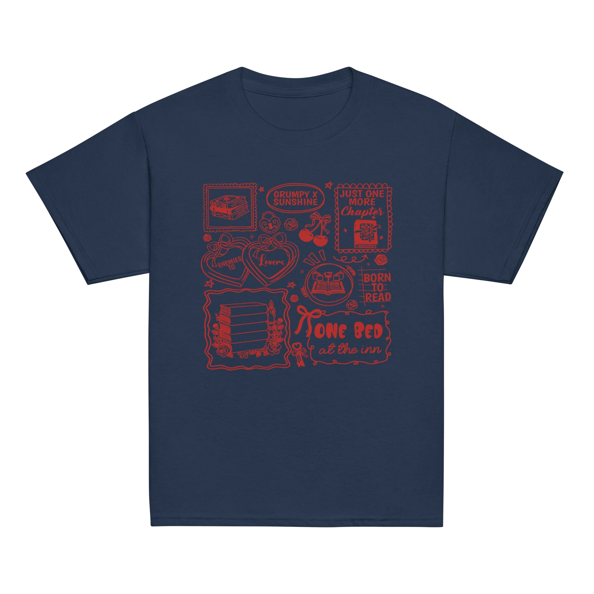 Romance Reader Bookish Baby Tee - Image 4
