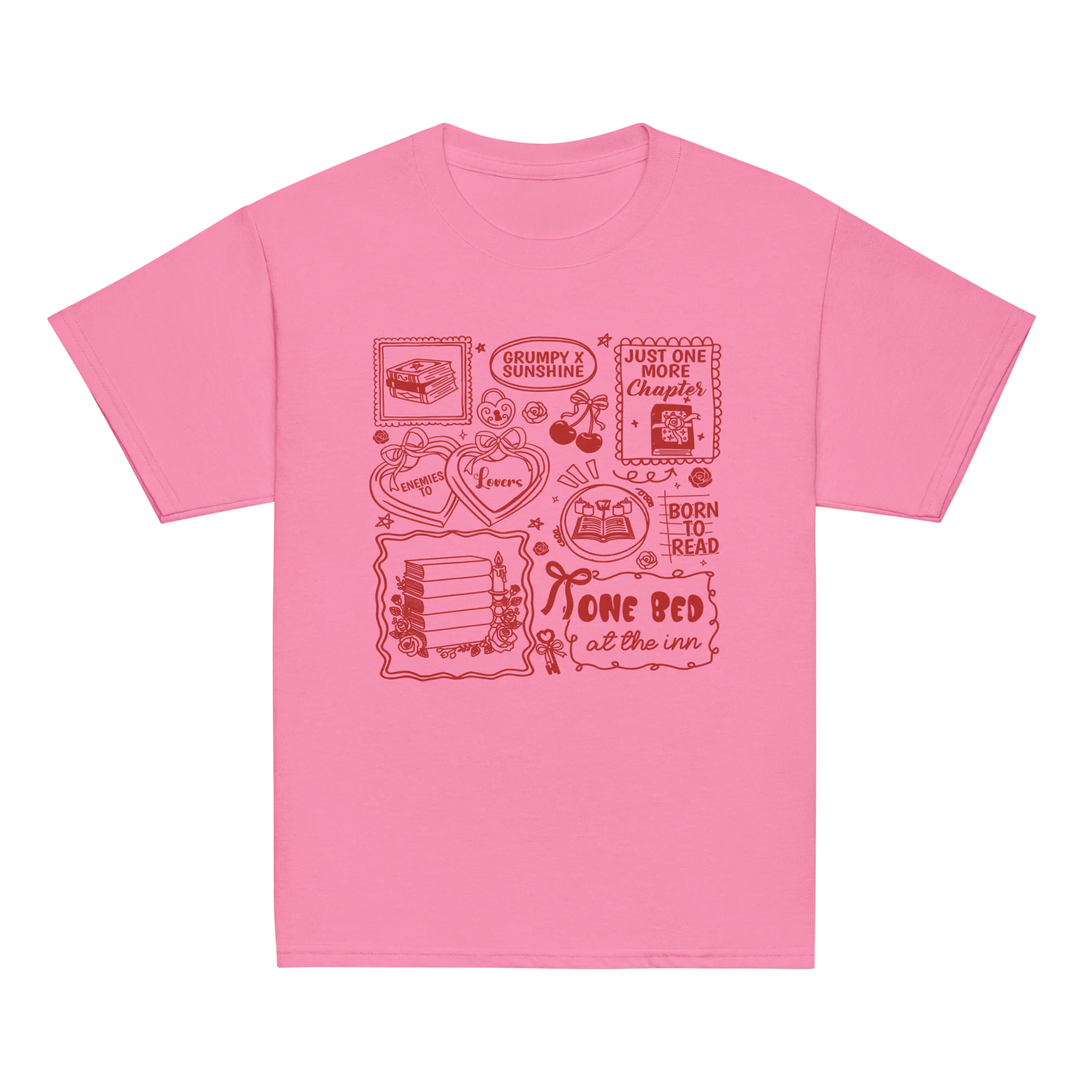 Romance Reader Bookish Baby Tee - Image 5