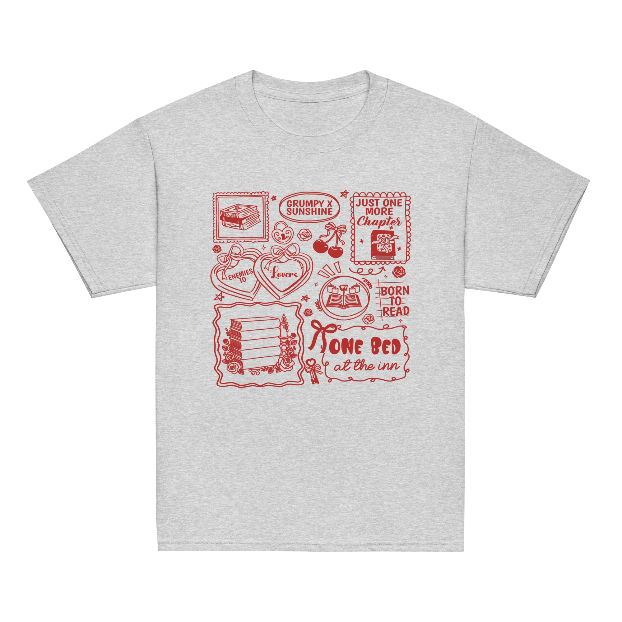 Romance Reader Bookish Baby Tee - Image 6