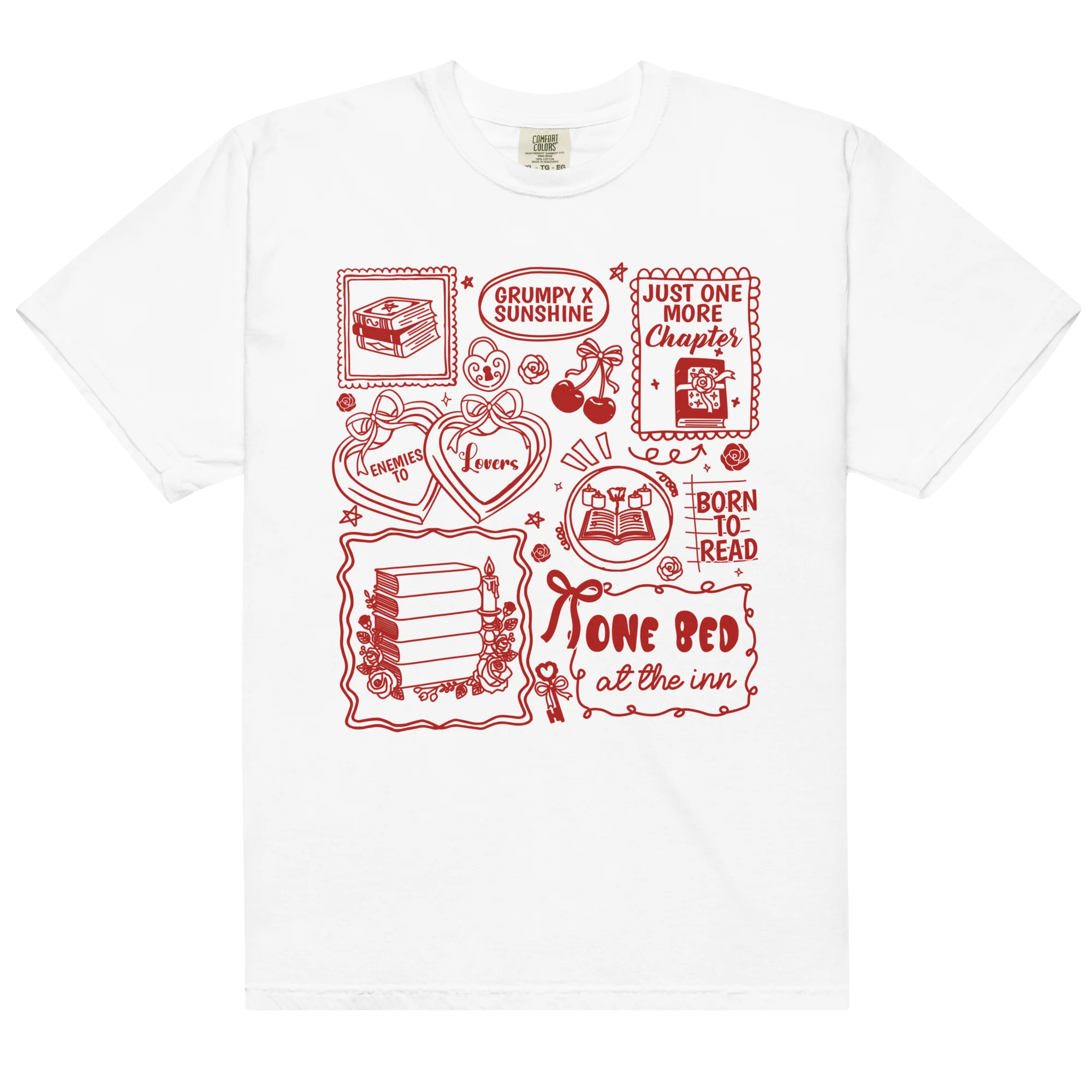 Romance Reader Bookish Classic T-Shirt - Image 3