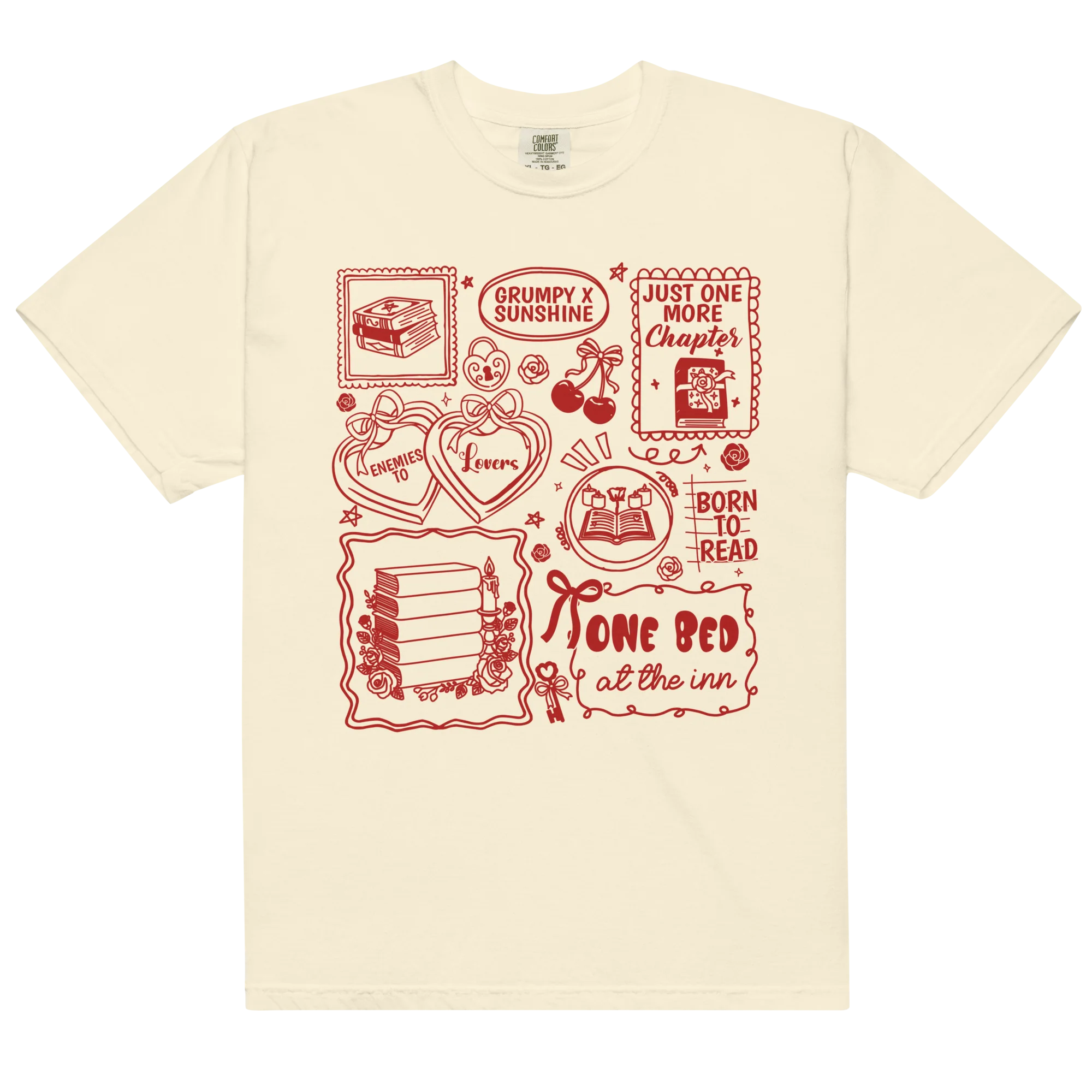 Romance Reader Bookish Classic T-Shirt - Image 4